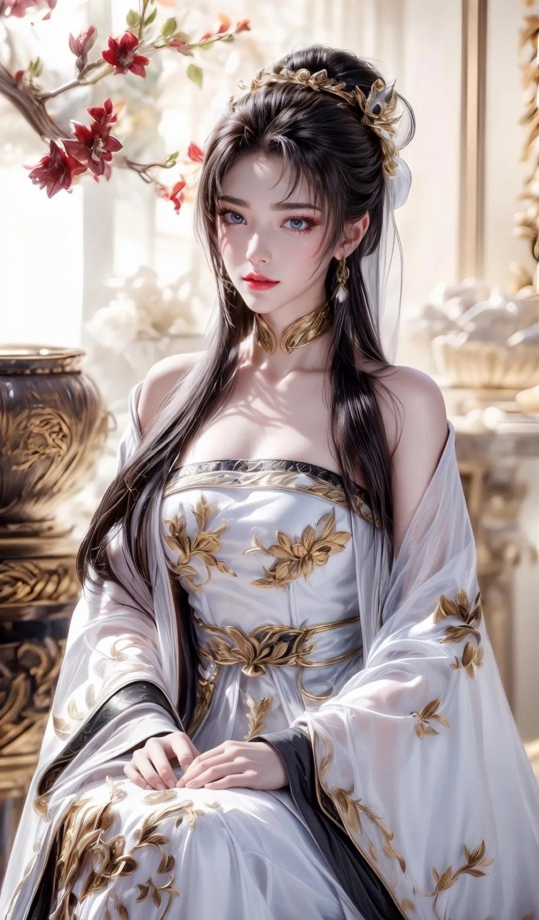 《完美世界》魔女高清图片 适配手机壁纸、屏保、锁屏 国漫魔女角色形象图_43