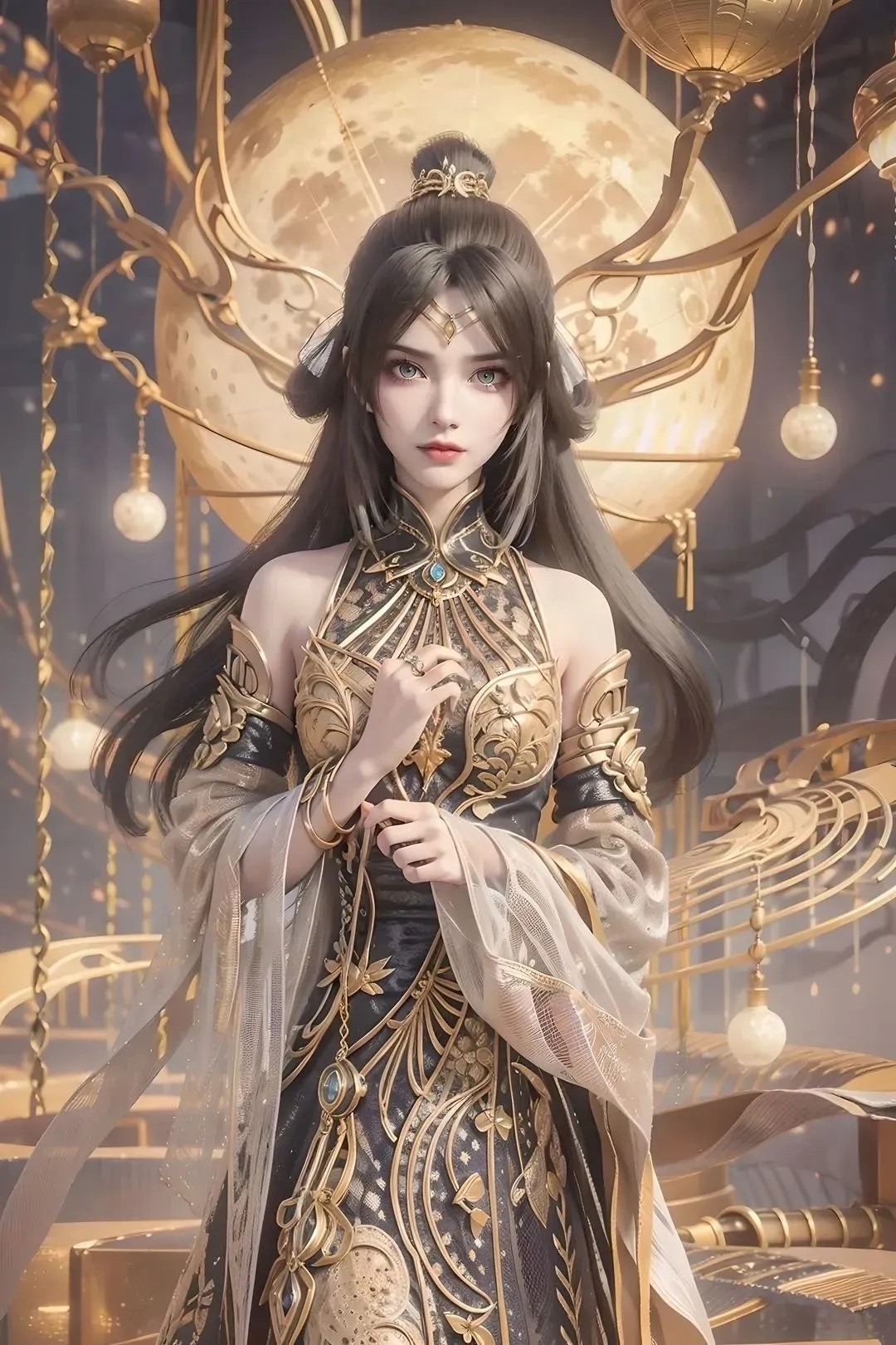 《完美世界》魔女高清图片 适配手机壁纸、屏保、锁屏 国漫魔女角色形象图_33