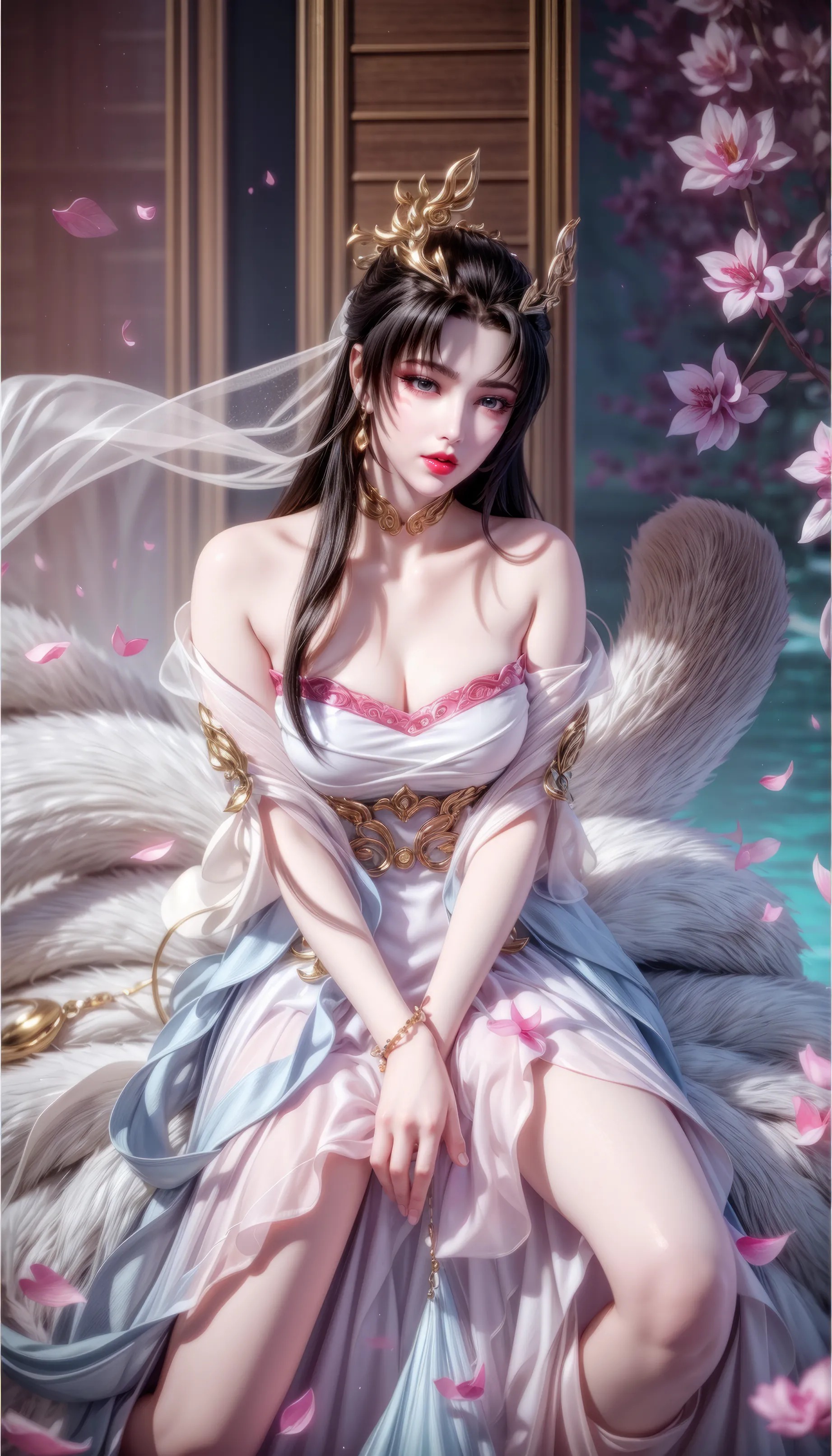 《完美世界》魔女高清图片 适配手机壁纸、屏保、锁屏 国漫魔女角色形象图_28