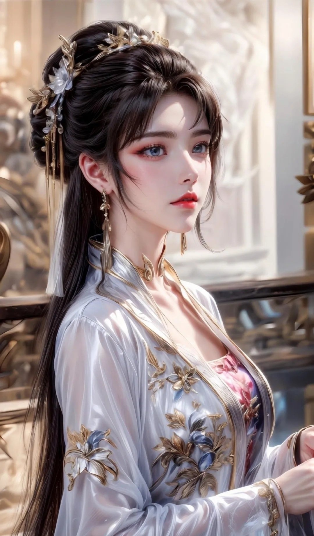 《完美世界》魔女高清图片 适配手机壁纸、屏保、锁屏 国漫魔女角色形象图_21