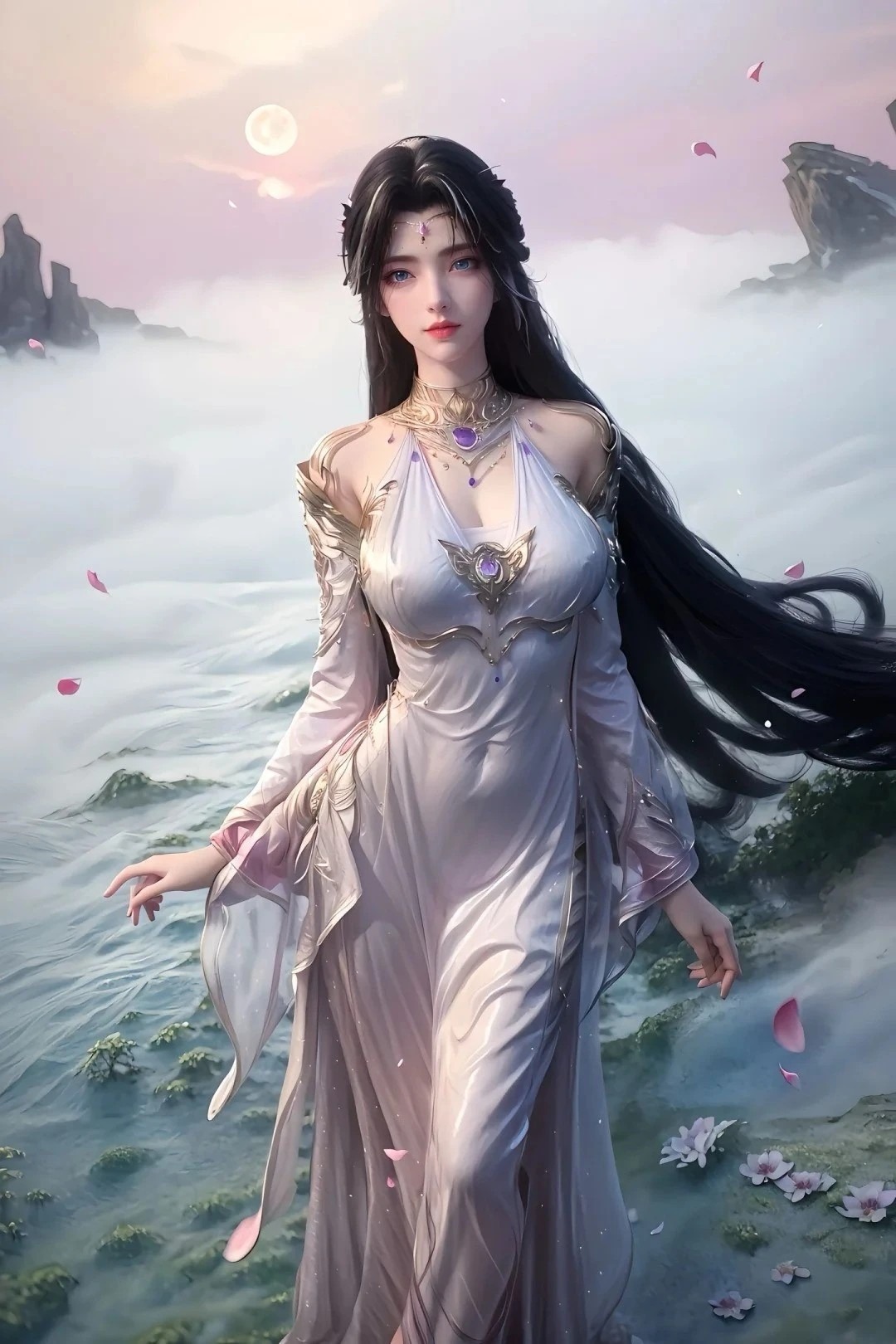 《完美世界》魔女高清图片 适配手机壁纸、屏保、锁屏 国漫魔女角色形象图_11