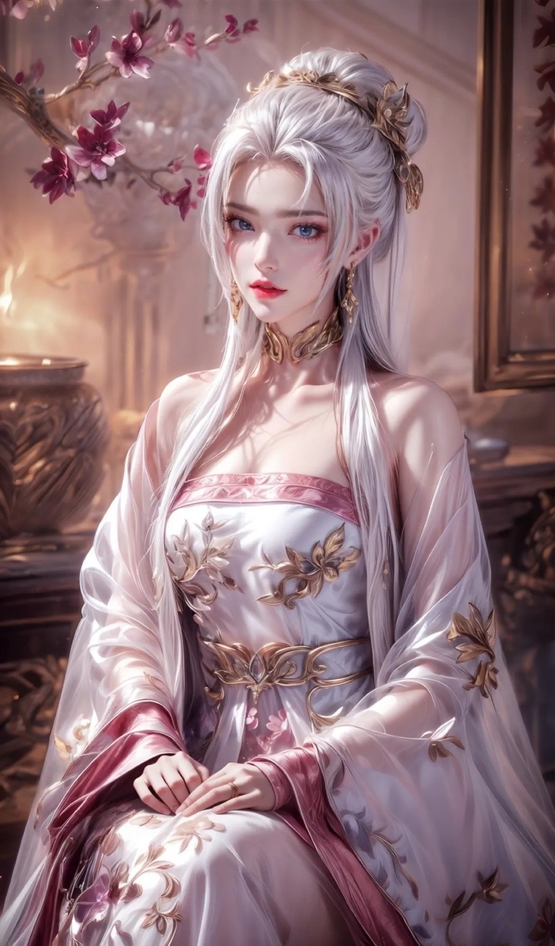 《完美世界》魔女高清图片 适配手机壁纸、屏保、锁屏 国漫魔女角色形象图_09