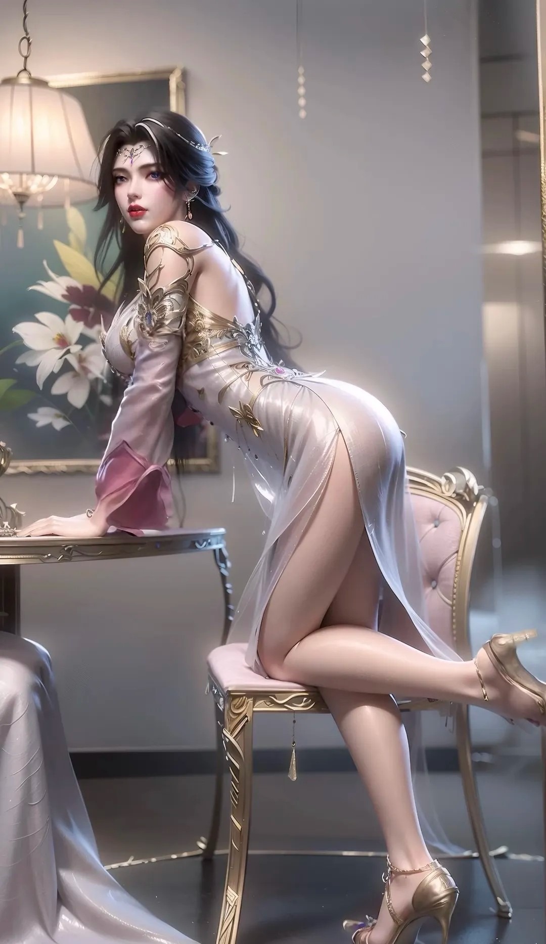 《完美世界》魔女高清图片 适配手机壁纸、屏保、锁屏 国漫魔女角色形象图_06