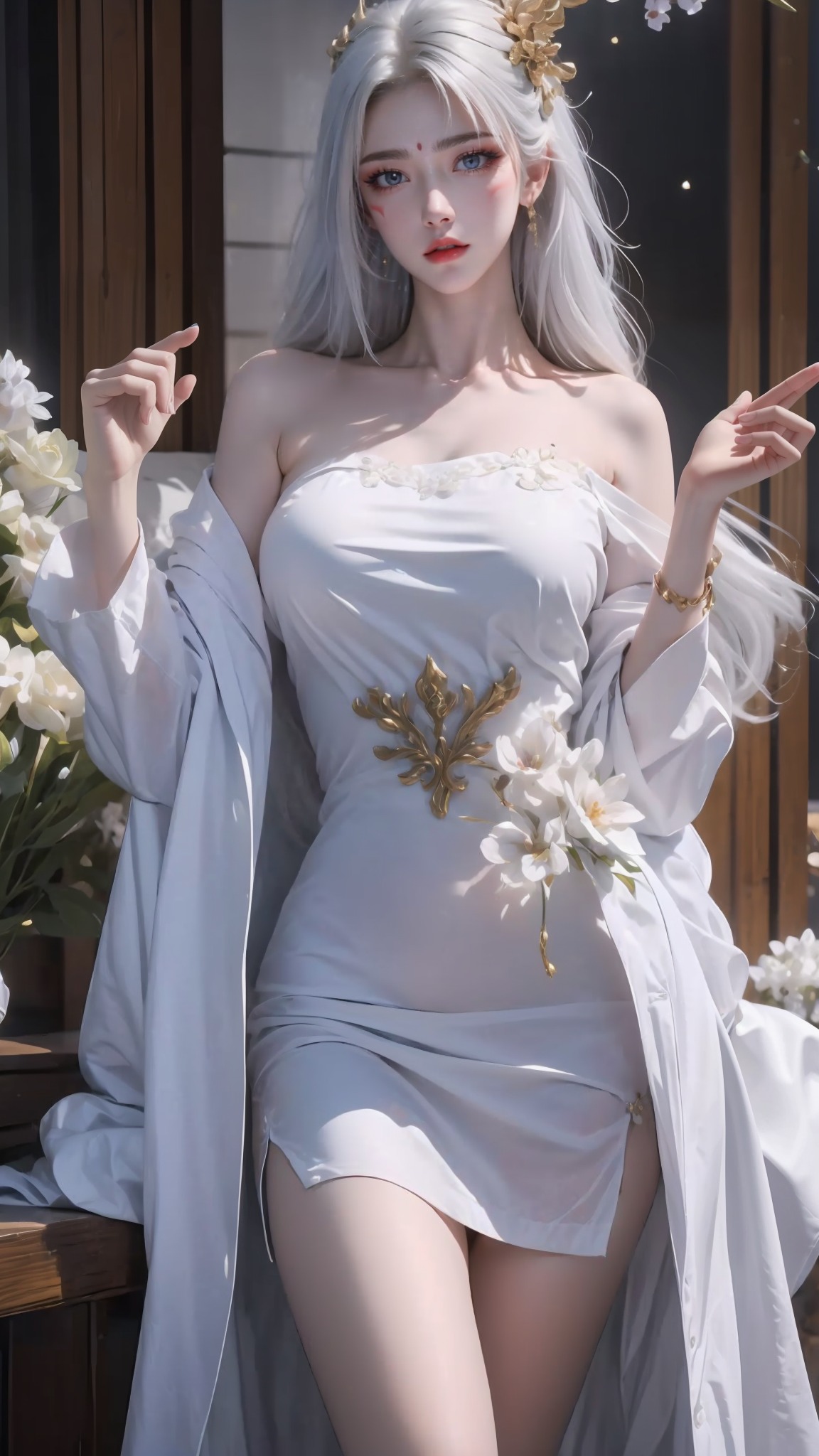 《完美世界》魔女高清图片 适配手机壁纸、屏保、锁屏 国漫魔女角色形象图_01