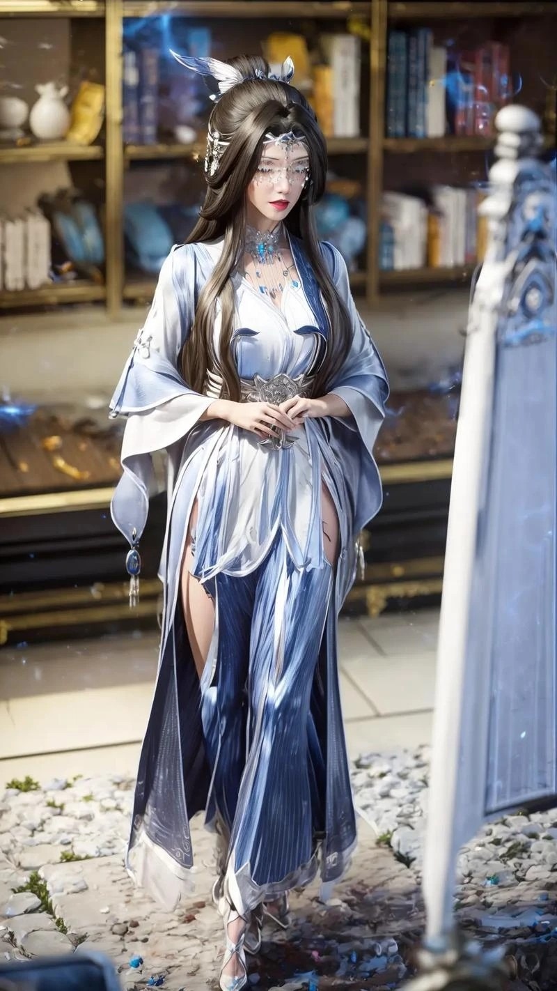 《仙逆》兰若角色高清图片 手机壁纸屏保锁屏 国漫修真人物形象图_09