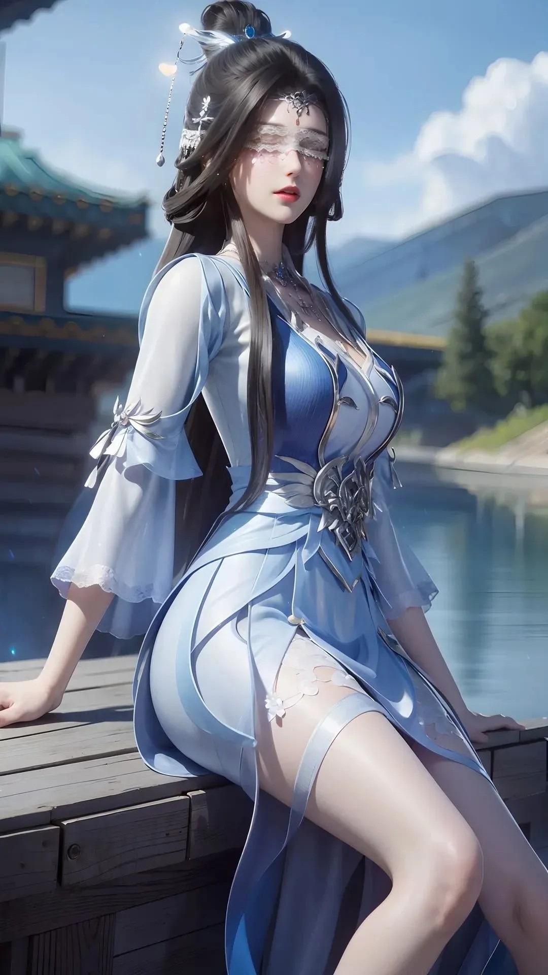 《仙逆》兰若角色高清图片 手机壁纸屏保锁屏 国漫修真人物形象图_07