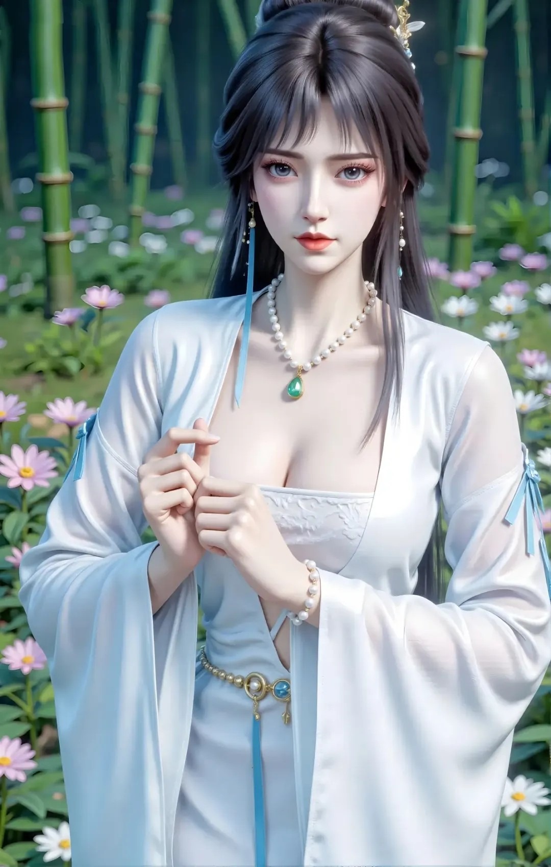 《仙逆》千琴角色高清图片 手机壁纸屏保锁屏 国漫修真人物形象图_06