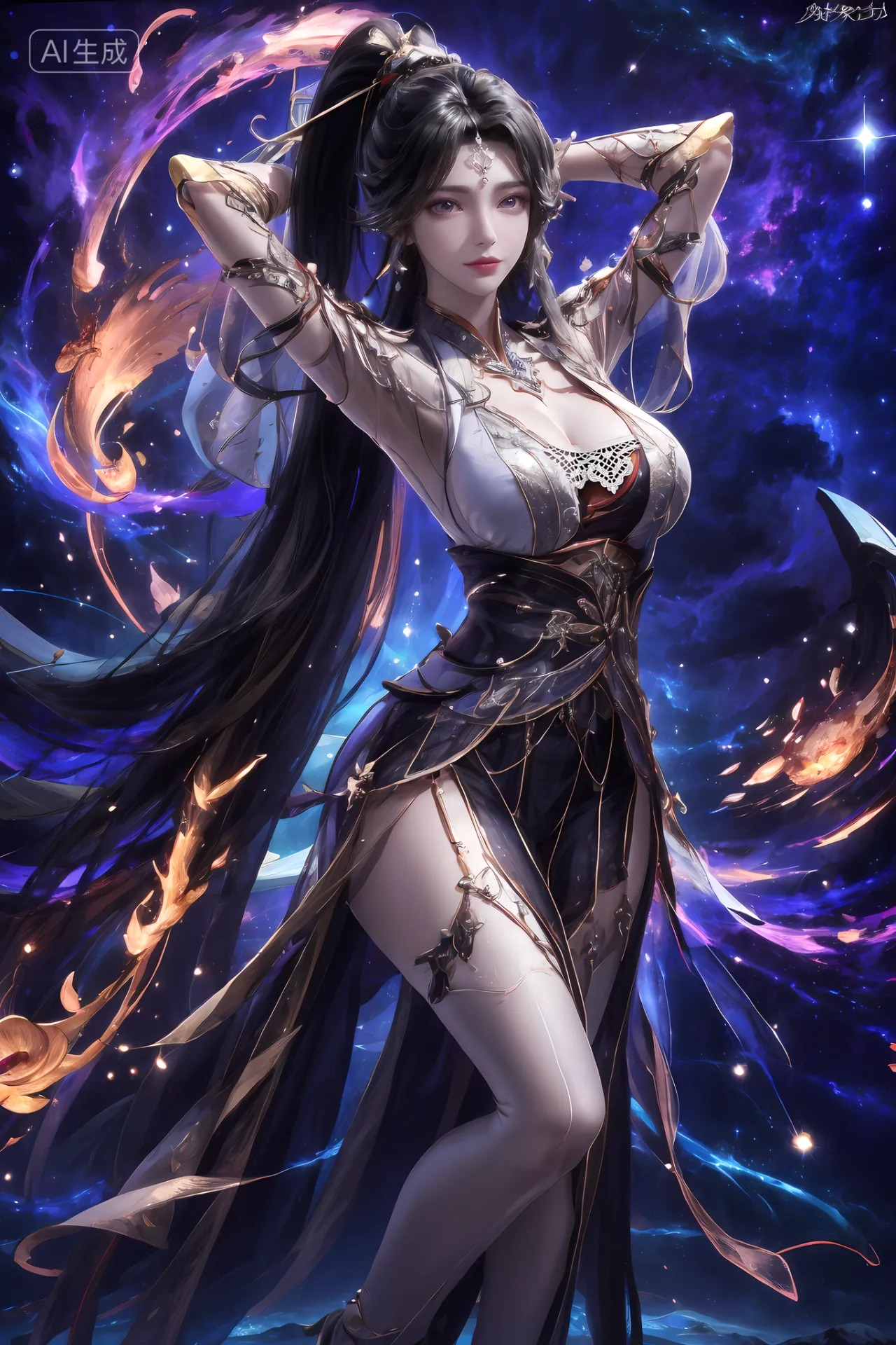 《仙逆》周紫虹角色高清图片 手机壁纸屏保锁屏 国漫修真人物形象图_05