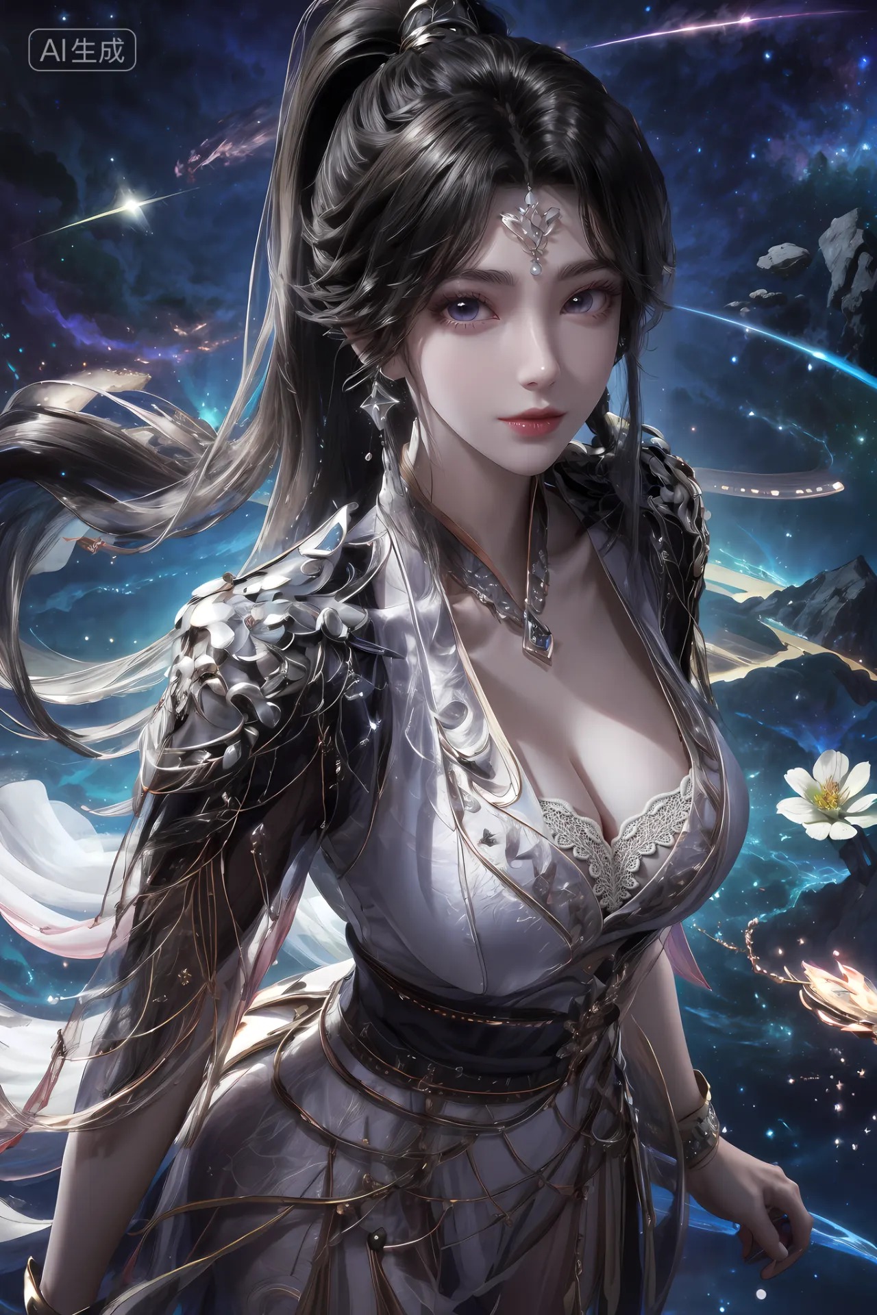 《仙逆》周紫虹角色高清图片 手机壁纸屏保锁屏 国漫修真人物形象图_04