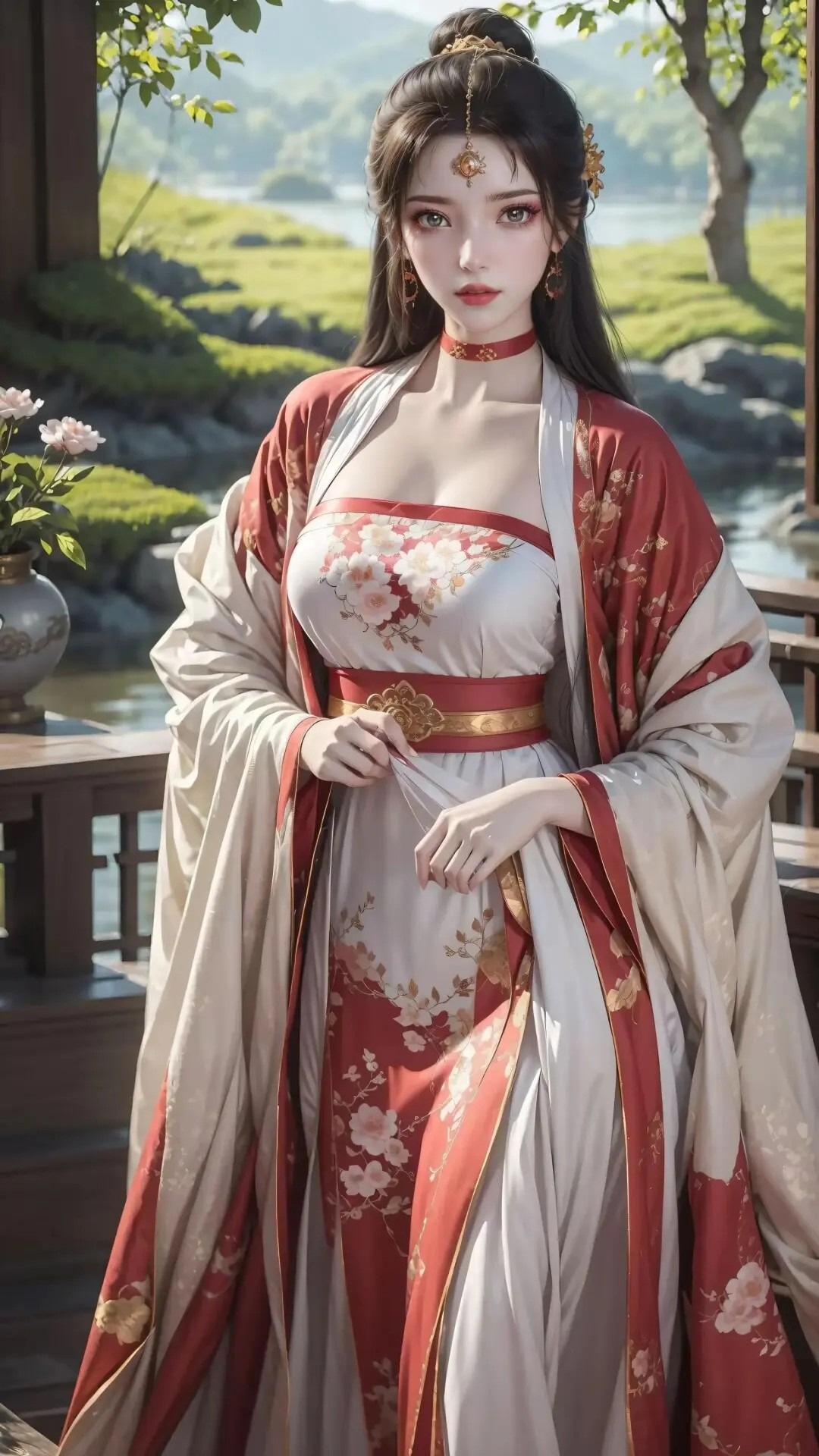 《仙逆》墨云妃角色高清图片 手机壁纸屏保锁屏 国漫修真人物形象图_04