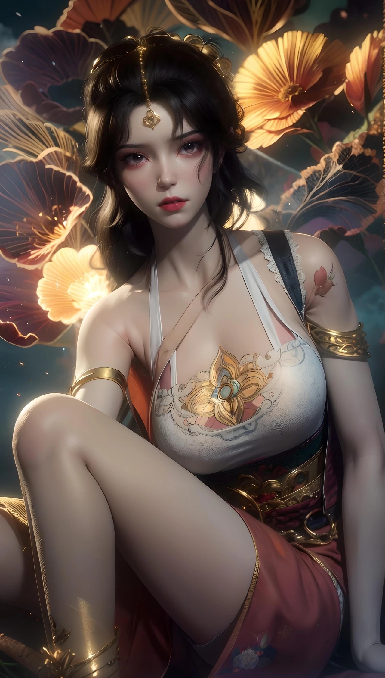 《仙逆》墨云妃角色高清图片 手机壁纸屏保锁屏 国漫修真人物形象图_02