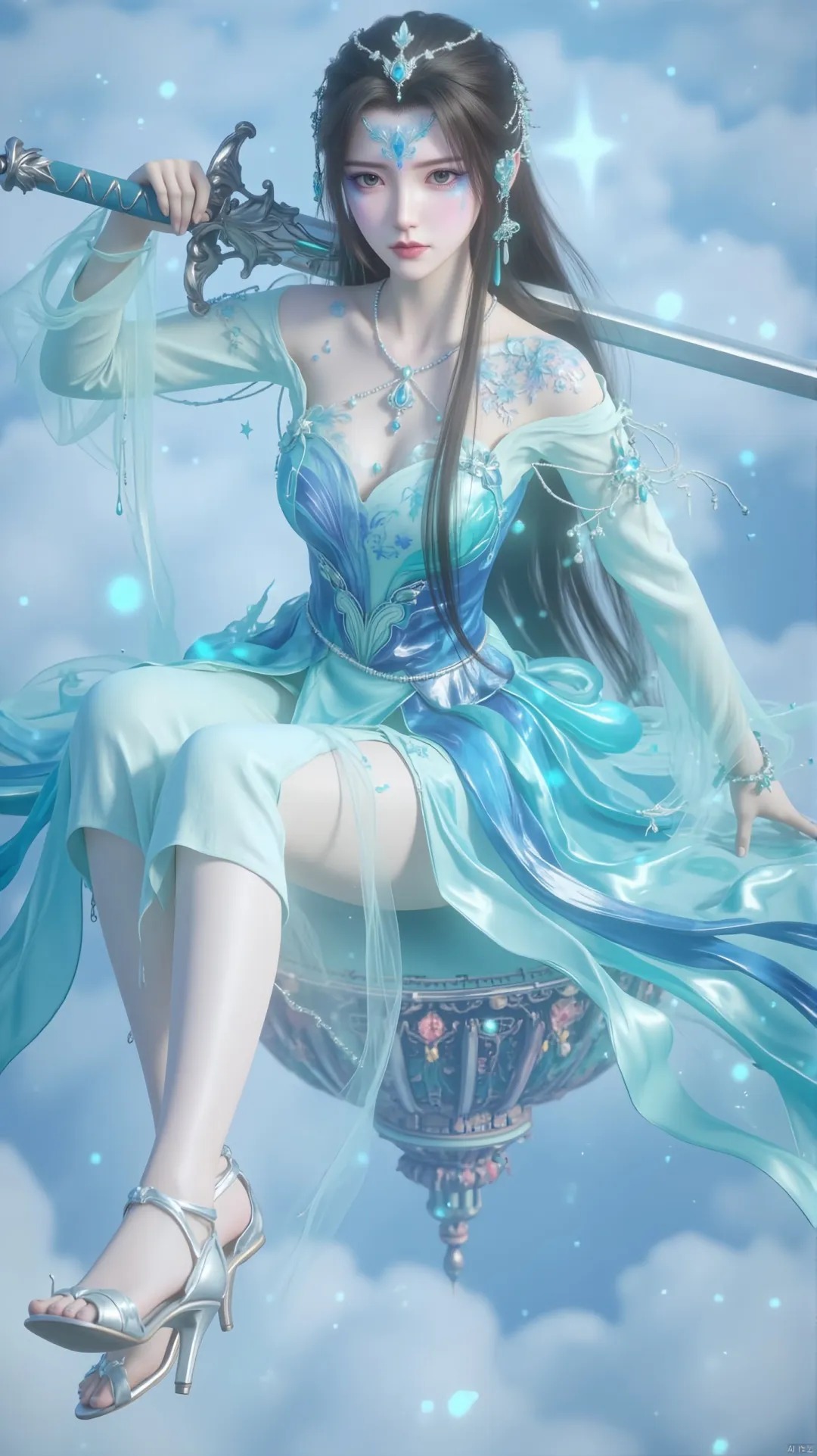 《仙逆》婷儿角色高清图片 手机壁纸屏保锁屏 国漫修真人物形象图_27