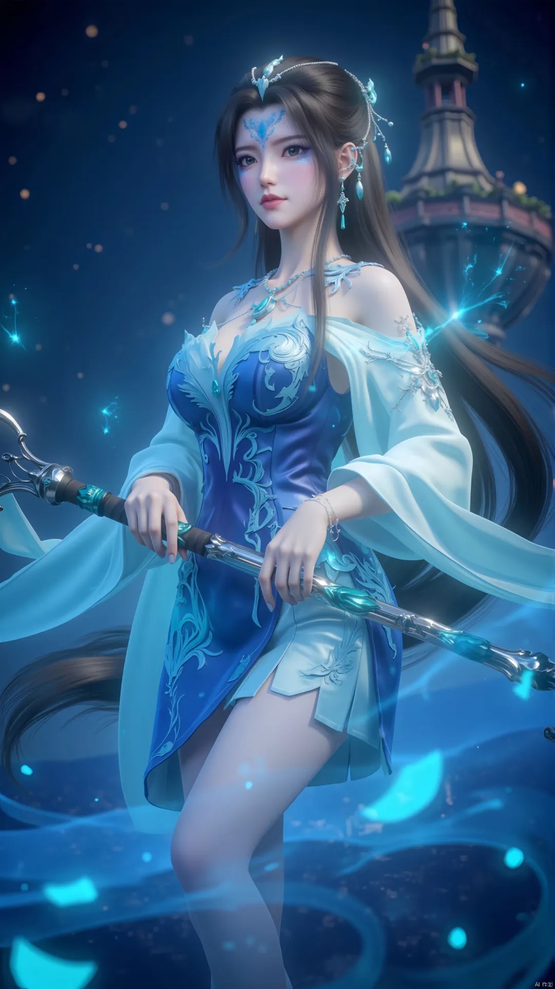 《仙逆》婷儿角色高清图片 手机壁纸屏保锁屏 国漫修真人物形象图_26