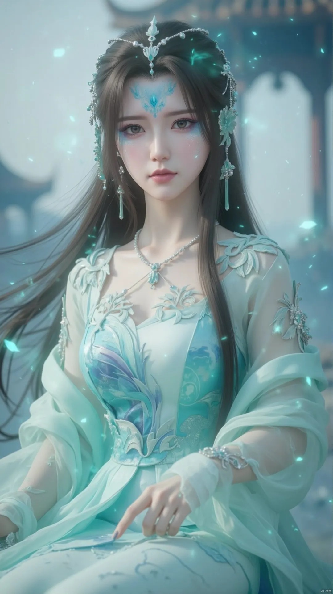 《仙逆》婷儿角色高清图片 手机壁纸屏保锁屏 国漫修真人物形象图_25