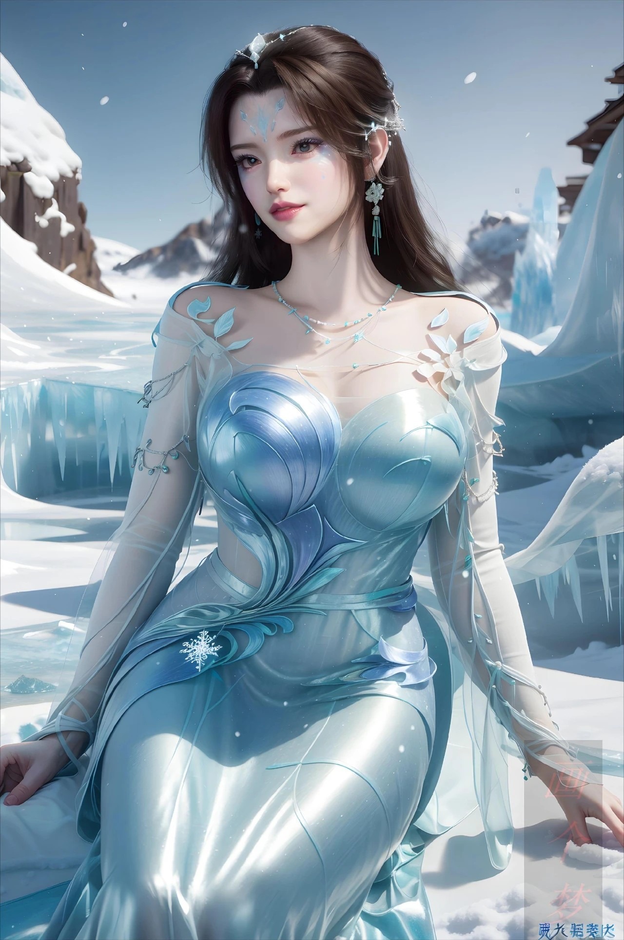 《仙逆》婷儿角色高清图片 手机壁纸屏保锁屏 国漫修真人物形象图_23