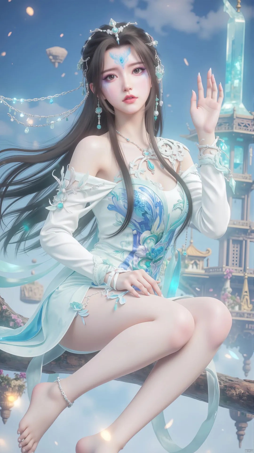 《仙逆》婷儿角色高清图片 手机壁纸屏保锁屏 国漫修真人物形象图_16