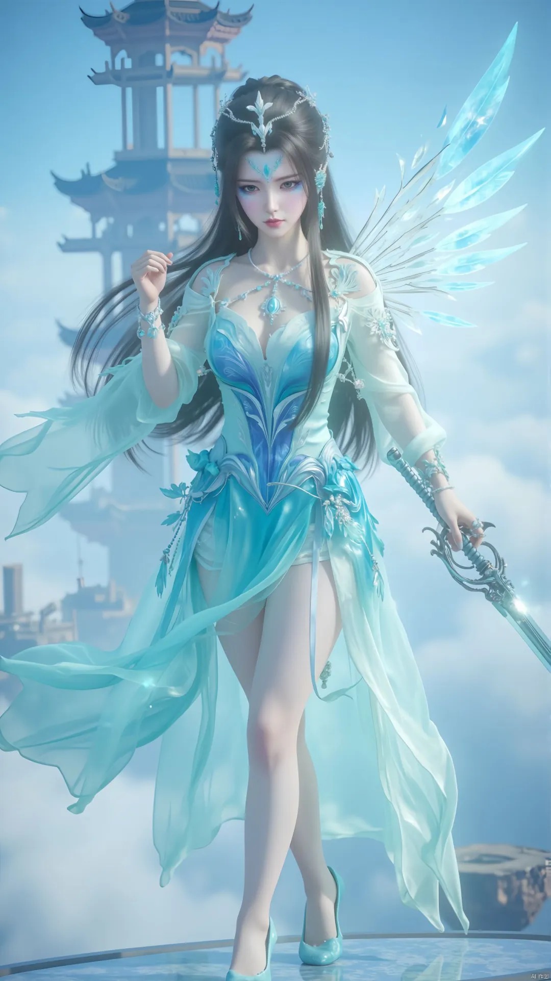 《仙逆》婷儿角色高清图片 手机壁纸屏保锁屏 国漫修真人物形象图_06