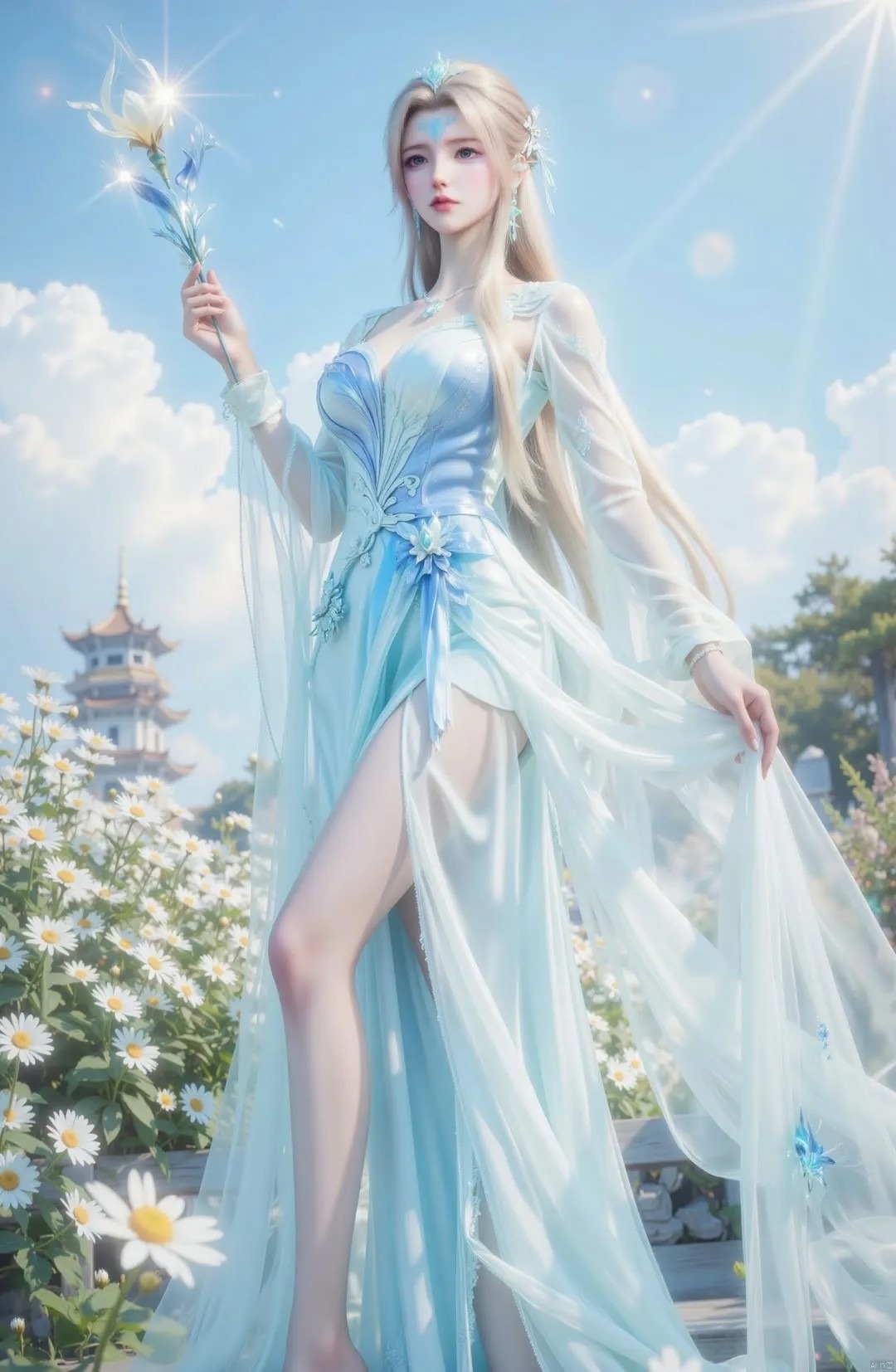 《仙逆》婷儿角色高清图片 手机壁纸屏保锁屏 国漫修真人物形象图_05