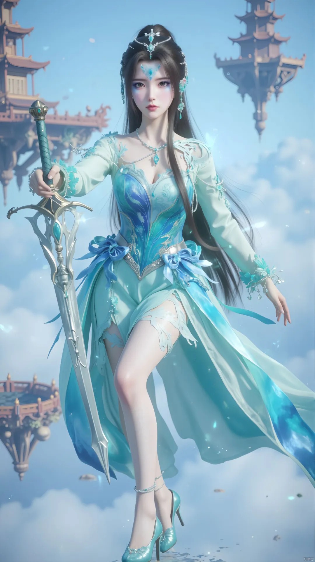 《仙逆》婷儿角色高清图片 手机壁纸屏保锁屏 国漫修真人物形象图_04