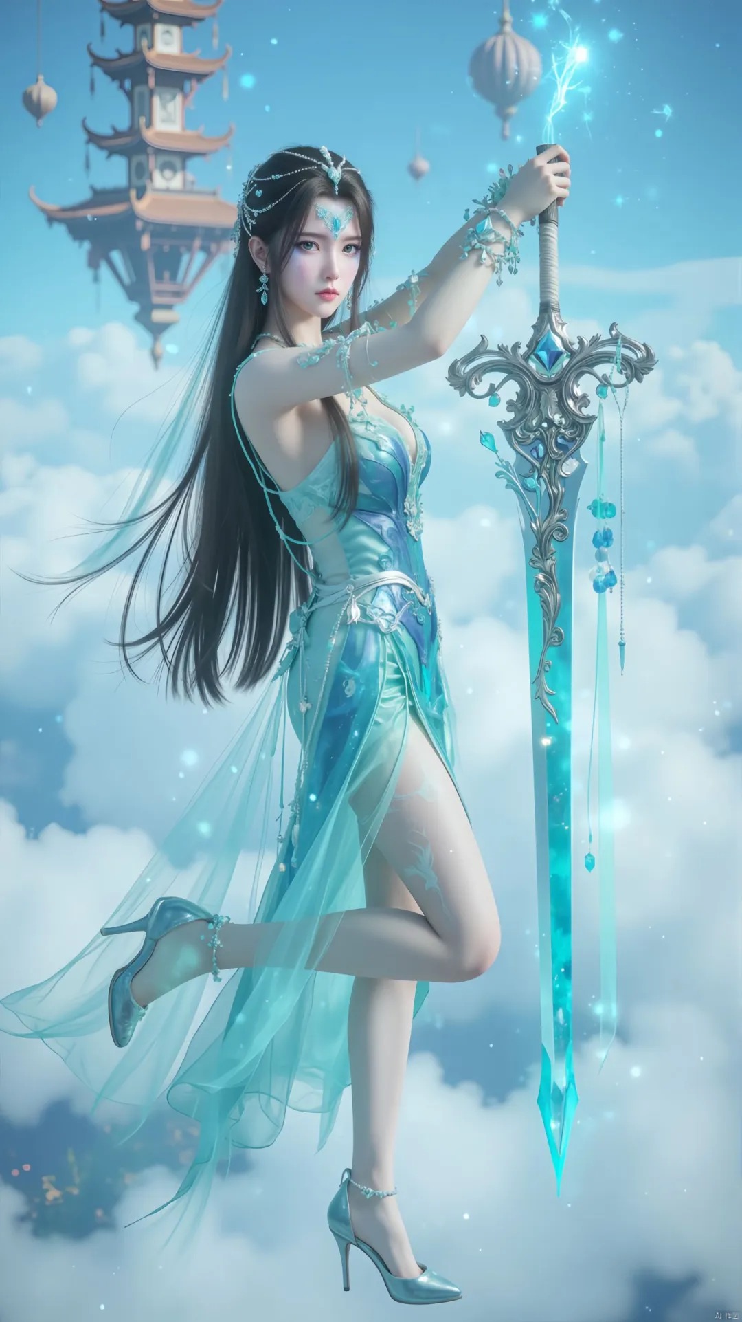 《仙逆》婷儿角色高清图片 手机壁纸屏保锁屏 国漫修真人物形象图_02