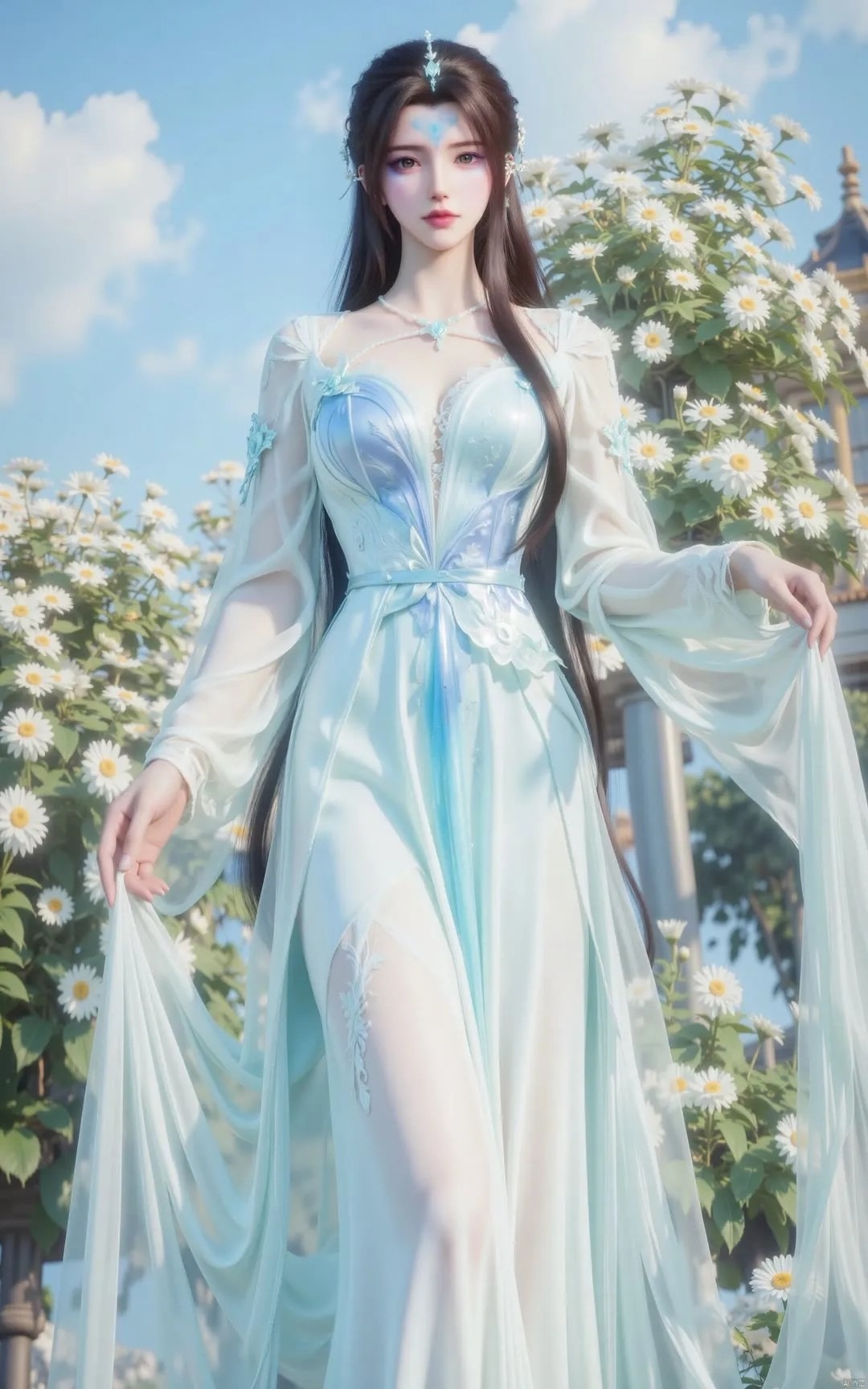 《仙逆》婷儿角色高清图片 手机壁纸屏保锁屏 国漫修真人物形象图_01