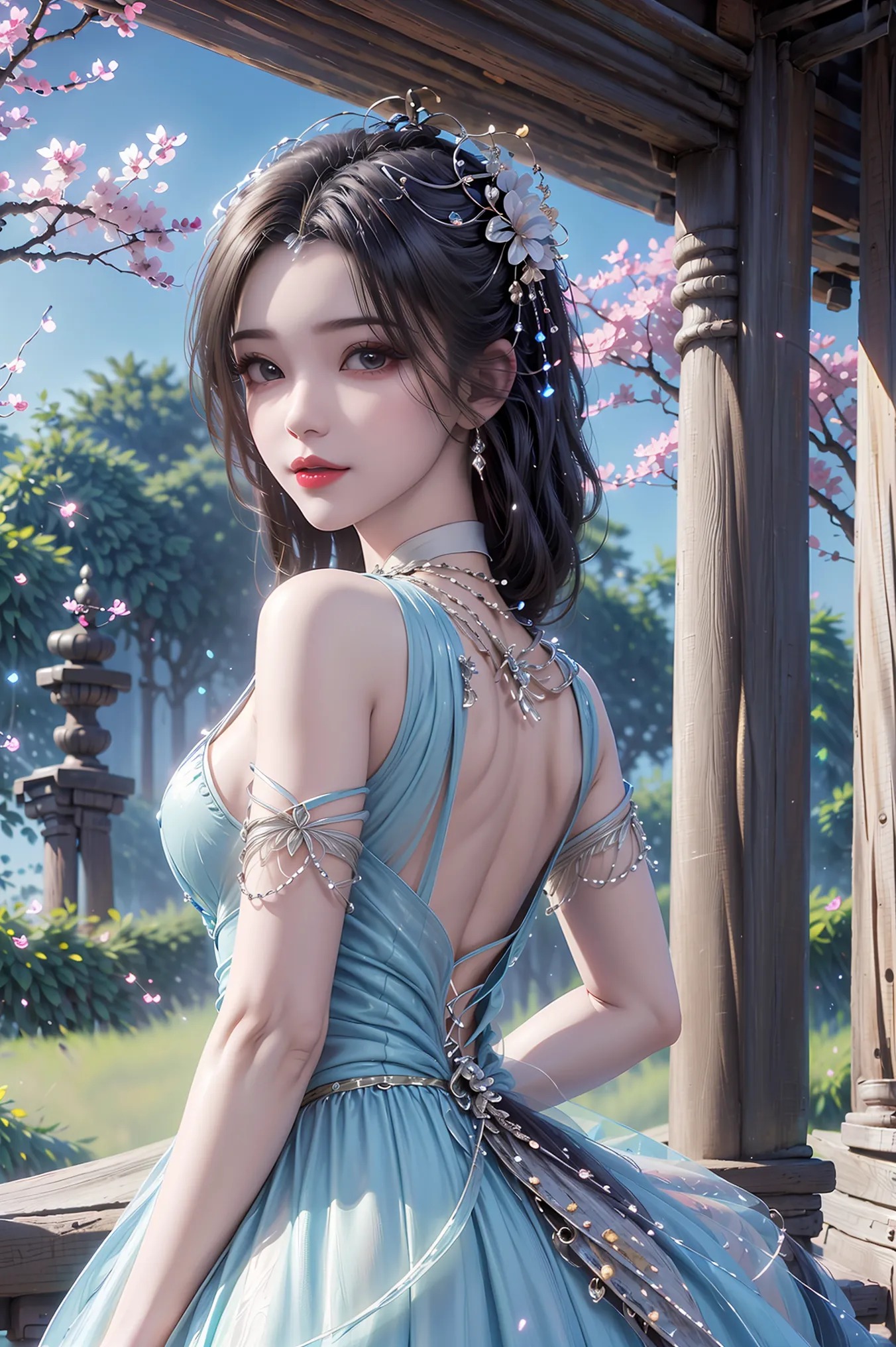 《仙逆》李慕婉角色高清图片 手机壁纸屏保锁屏 国漫修真人物形象图_79