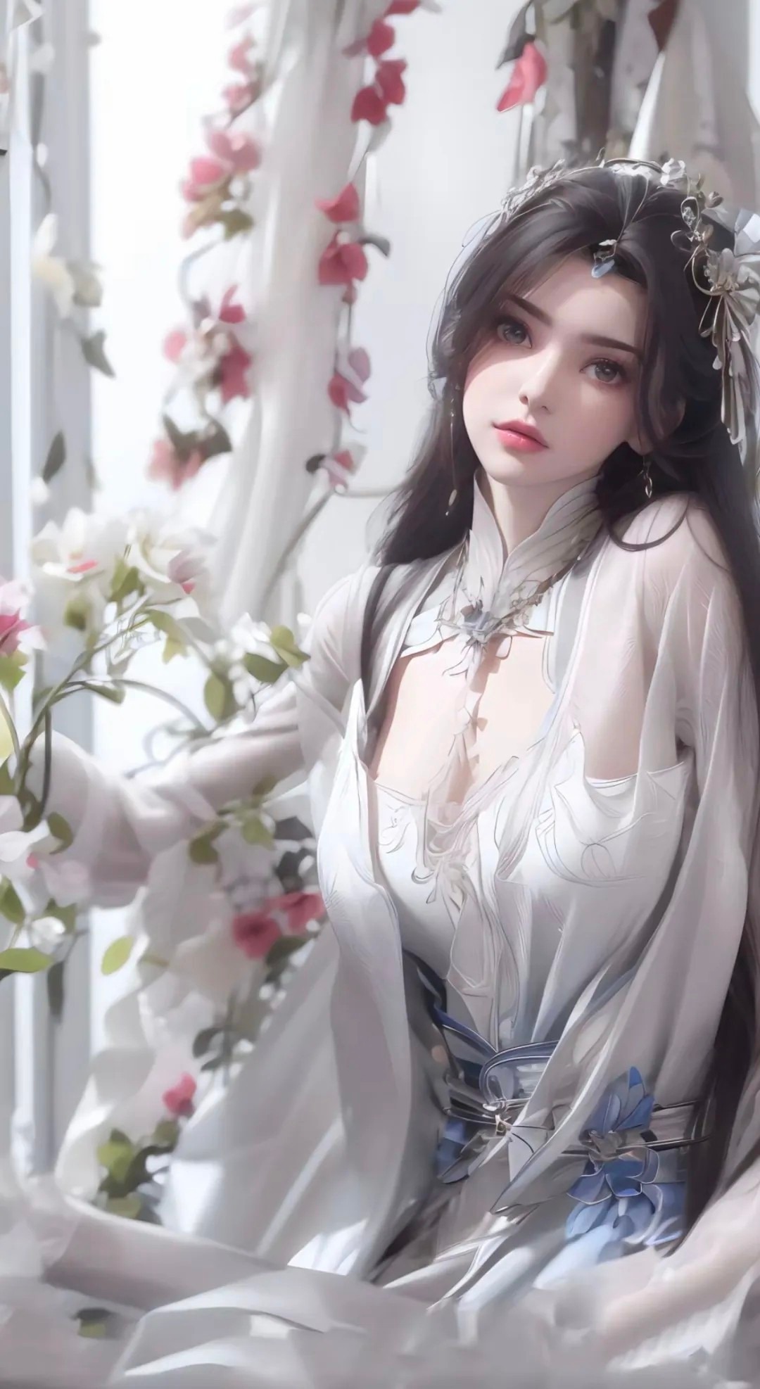 《仙逆》李慕婉角色高清图片 手机壁纸屏保锁屏 国漫修真人物形象图_80