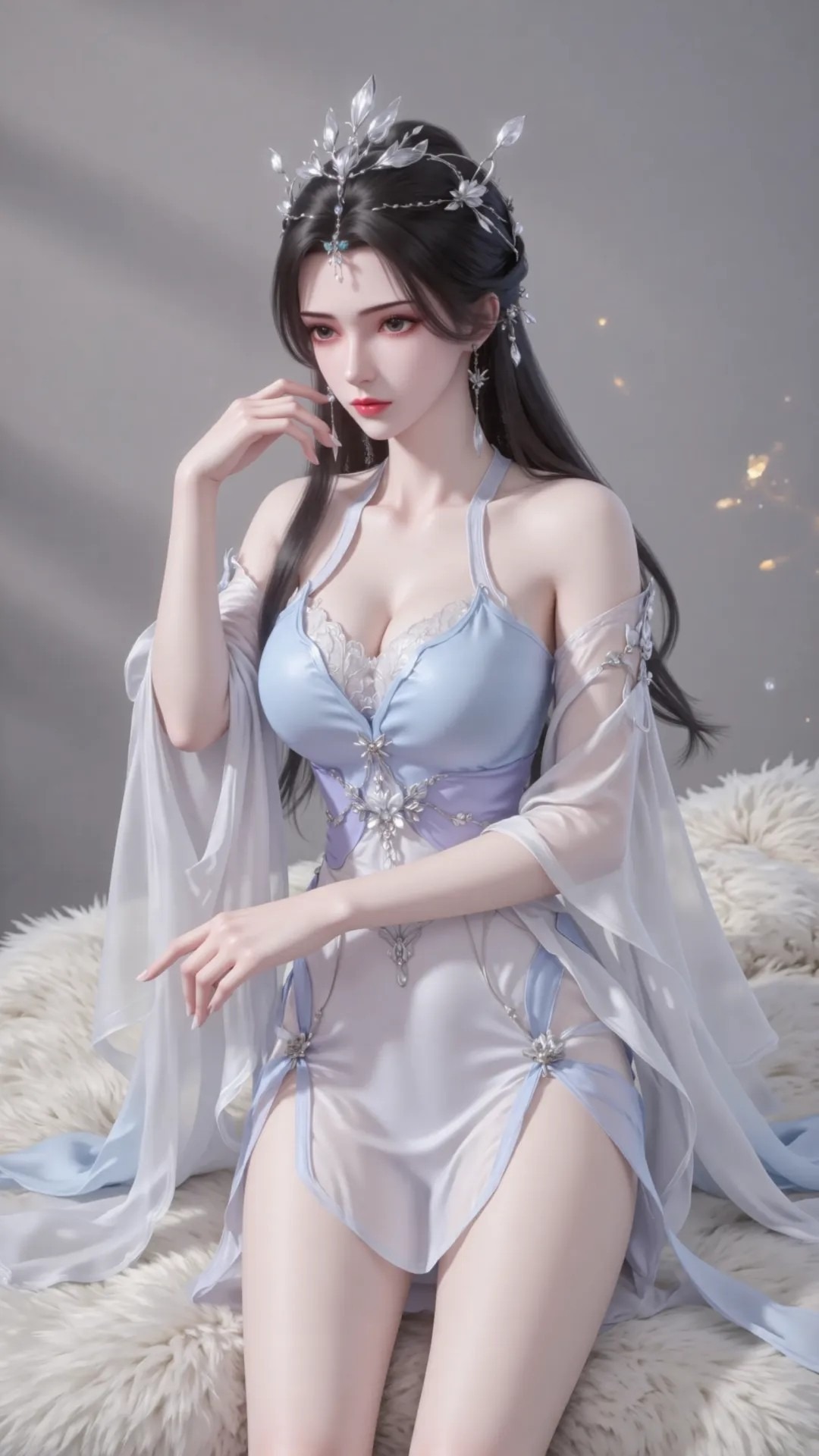 《仙逆》李慕婉角色高清图片 手机壁纸屏保锁屏 国漫修真人物形象图_78