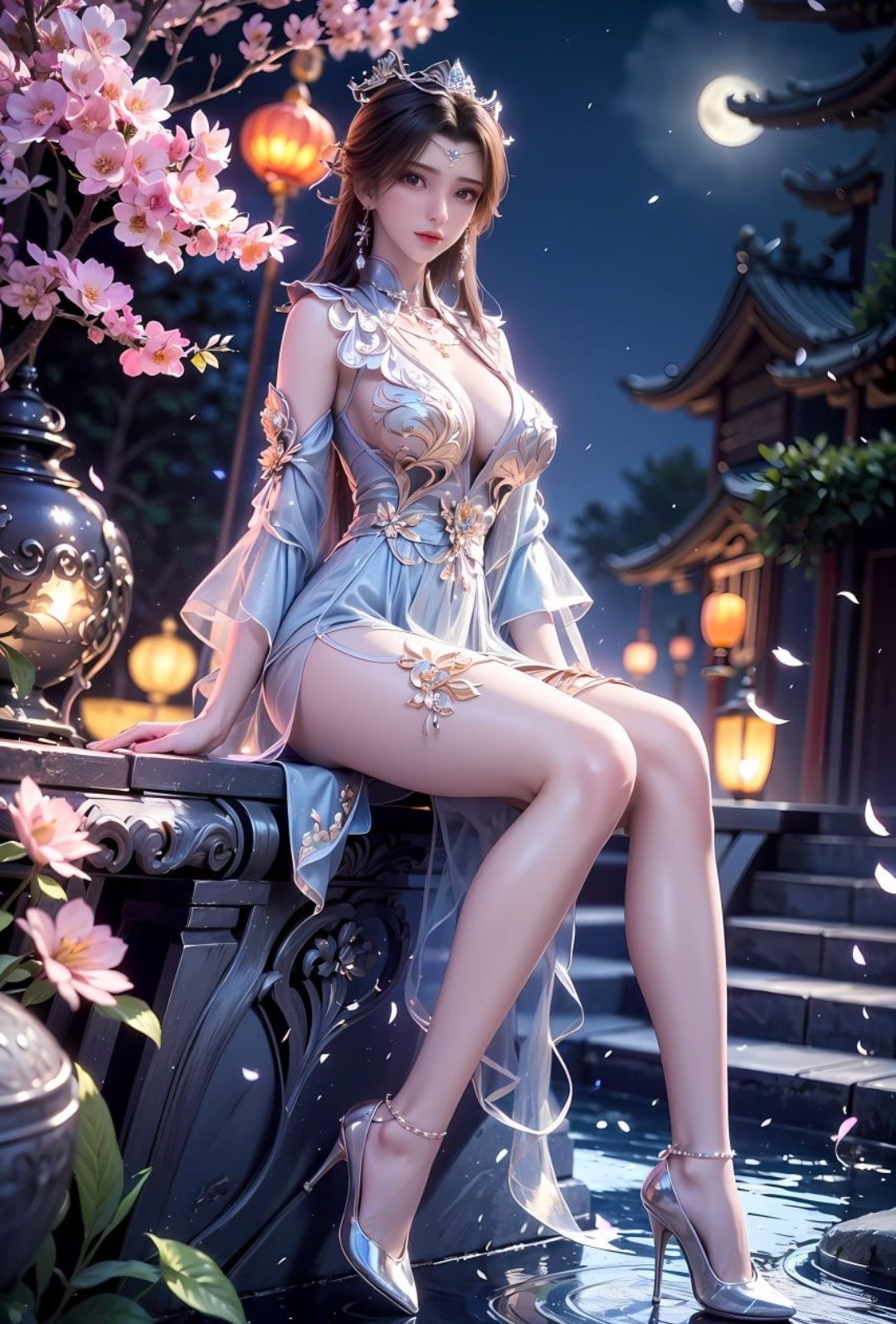 《仙逆》李慕婉角色高清图片 手机壁纸屏保锁屏 国漫修真人物形象图_73