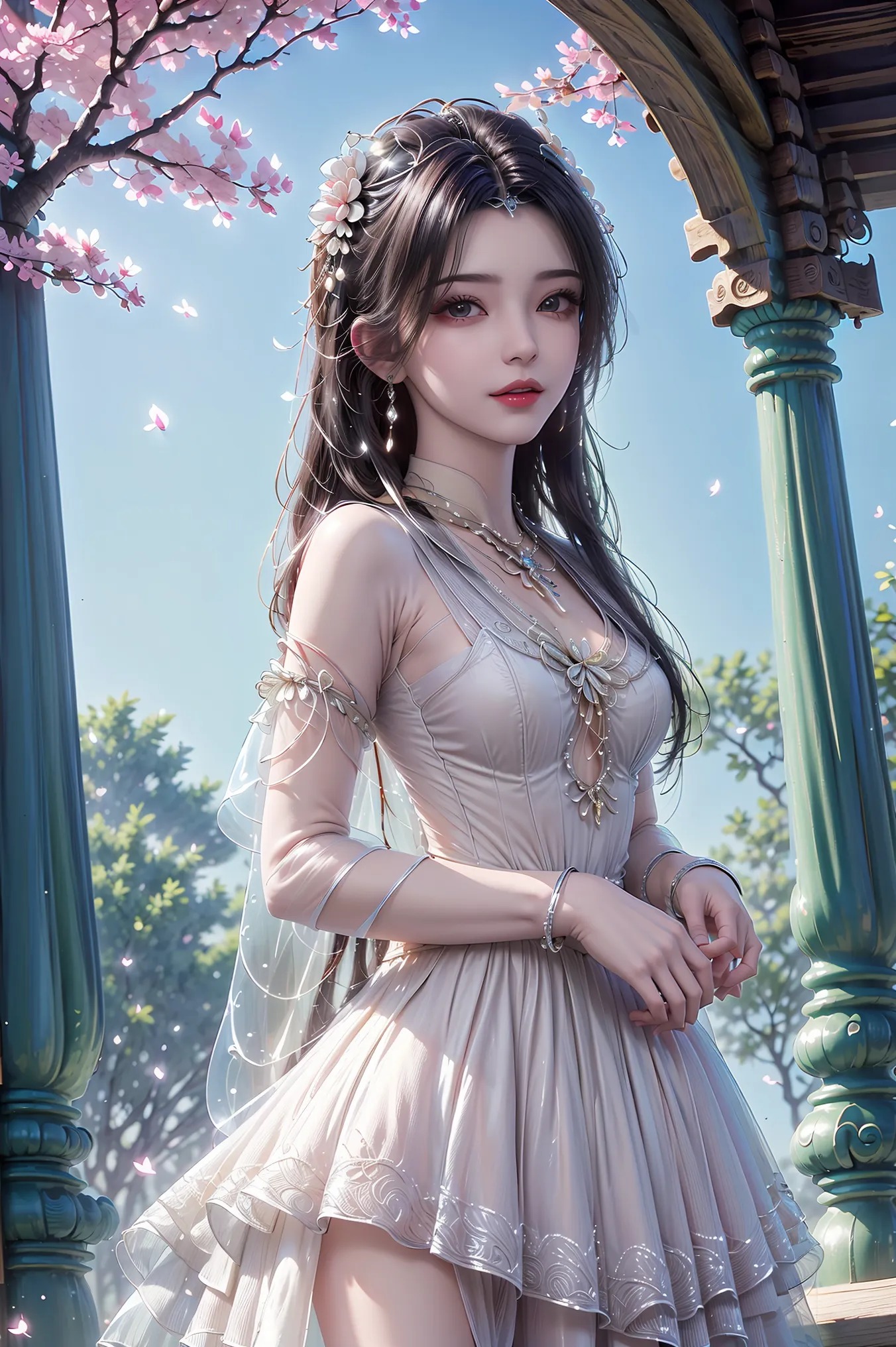 《仙逆》李慕婉角色高清图片 手机壁纸屏保锁屏 国漫修真人物形象图_68