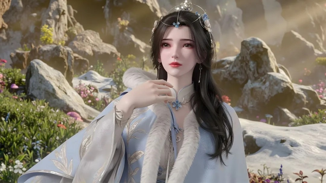 《仙逆》李慕婉角色高清图片 手机壁纸屏保锁屏 国漫修真人物形象图_65