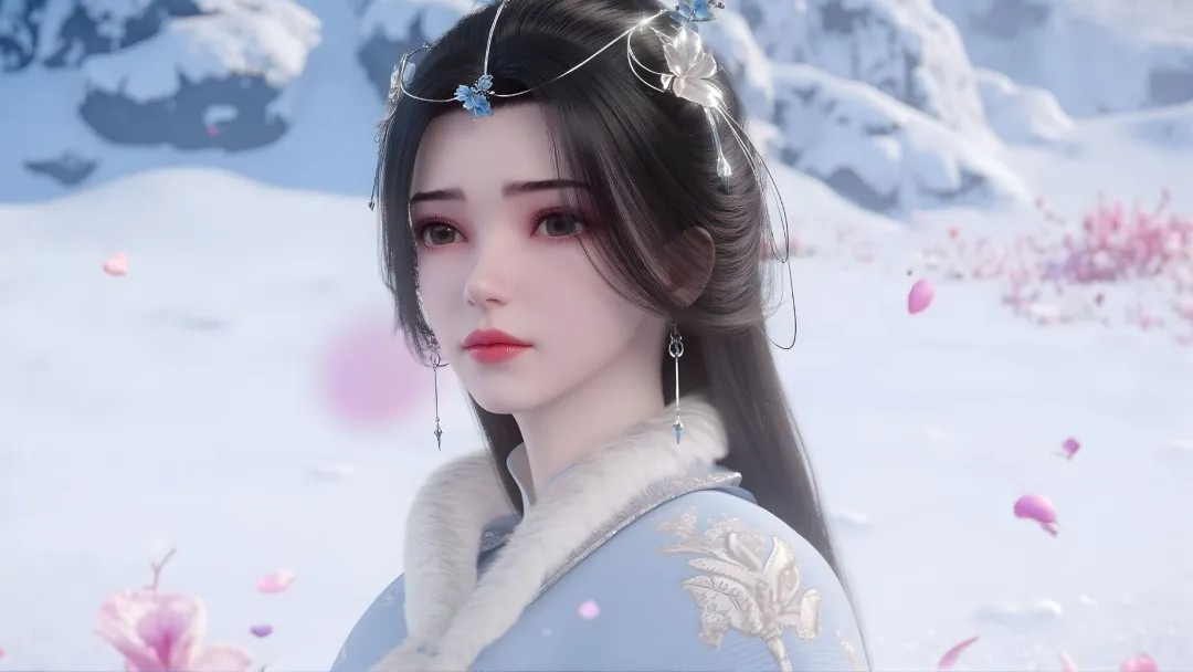 《仙逆》李慕婉角色高清图片 手机壁纸屏保锁屏 国漫修真人物形象图_53