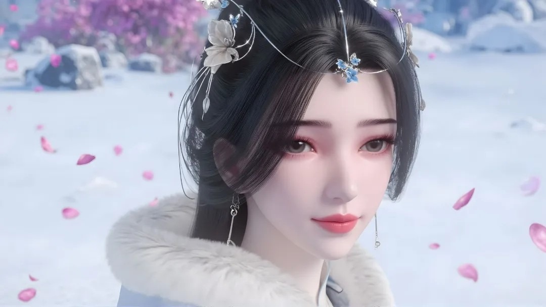 《仙逆》李慕婉角色高清图片 手机壁纸屏保锁屏 国漫修真人物形象图_52