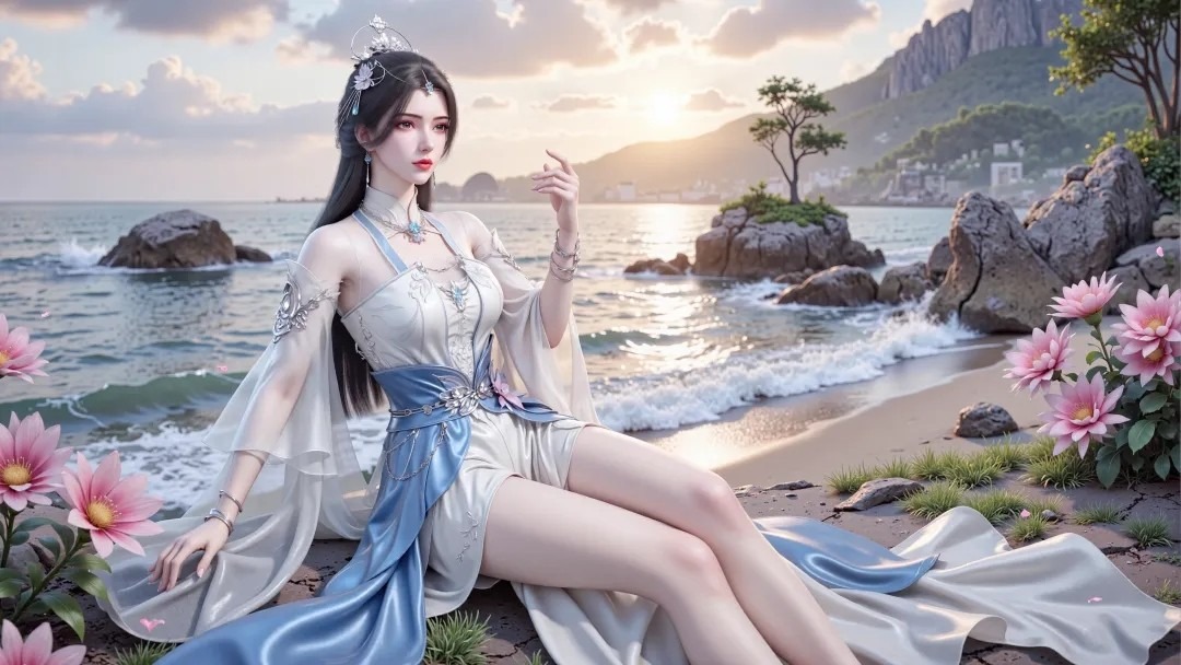 《仙逆》李慕婉角色高清图片 手机壁纸屏保锁屏 国漫修真人物形象图_46