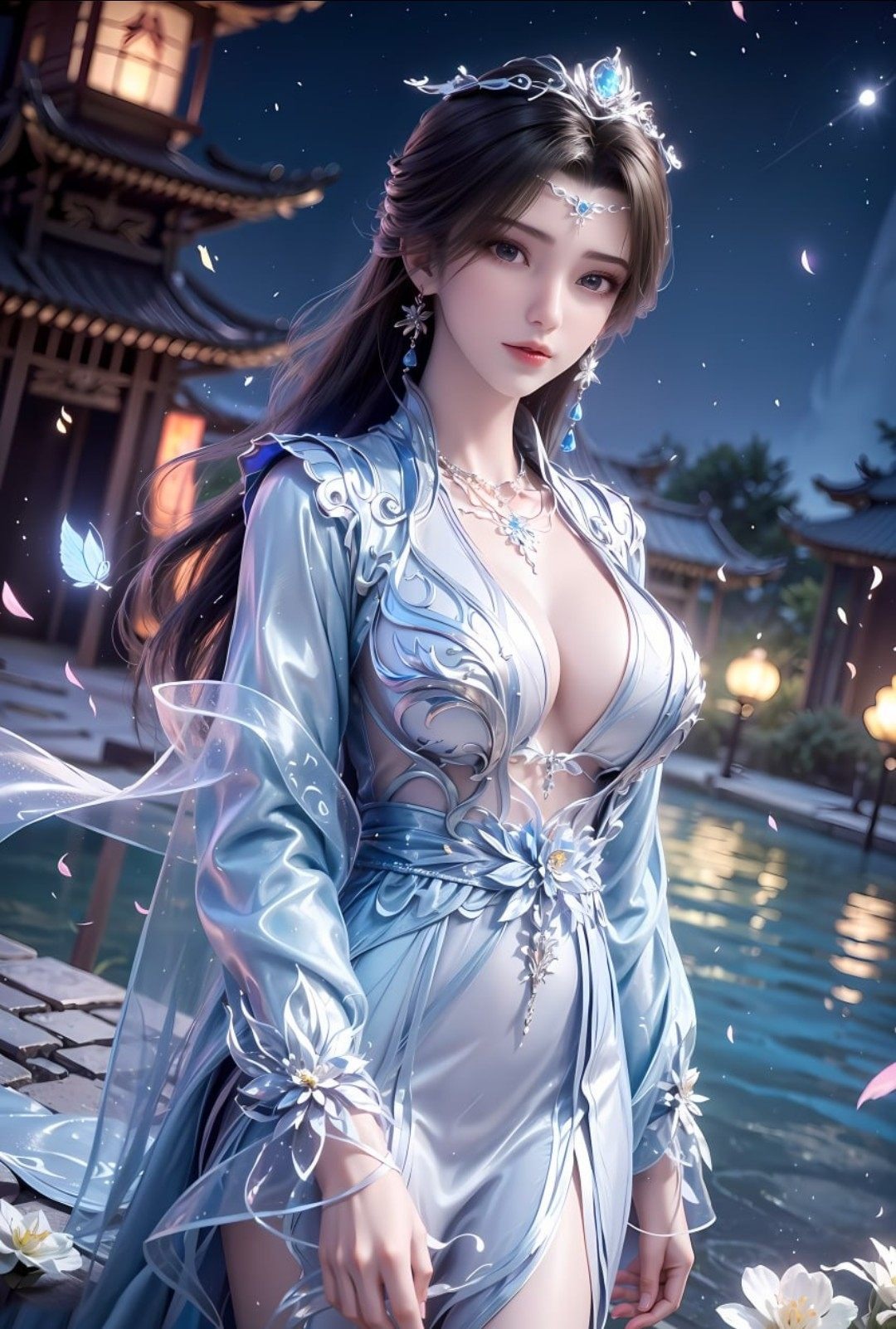 《仙逆》李慕婉角色高清图片 手机壁纸屏保锁屏 国漫修真人物形象图_37