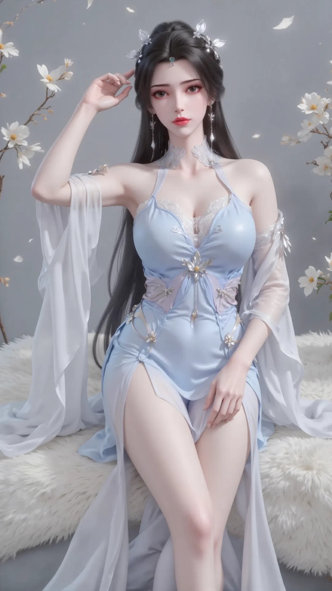 《仙逆》李慕婉角色高清图片 手机壁纸屏保锁屏 国漫修真人物形象图_36