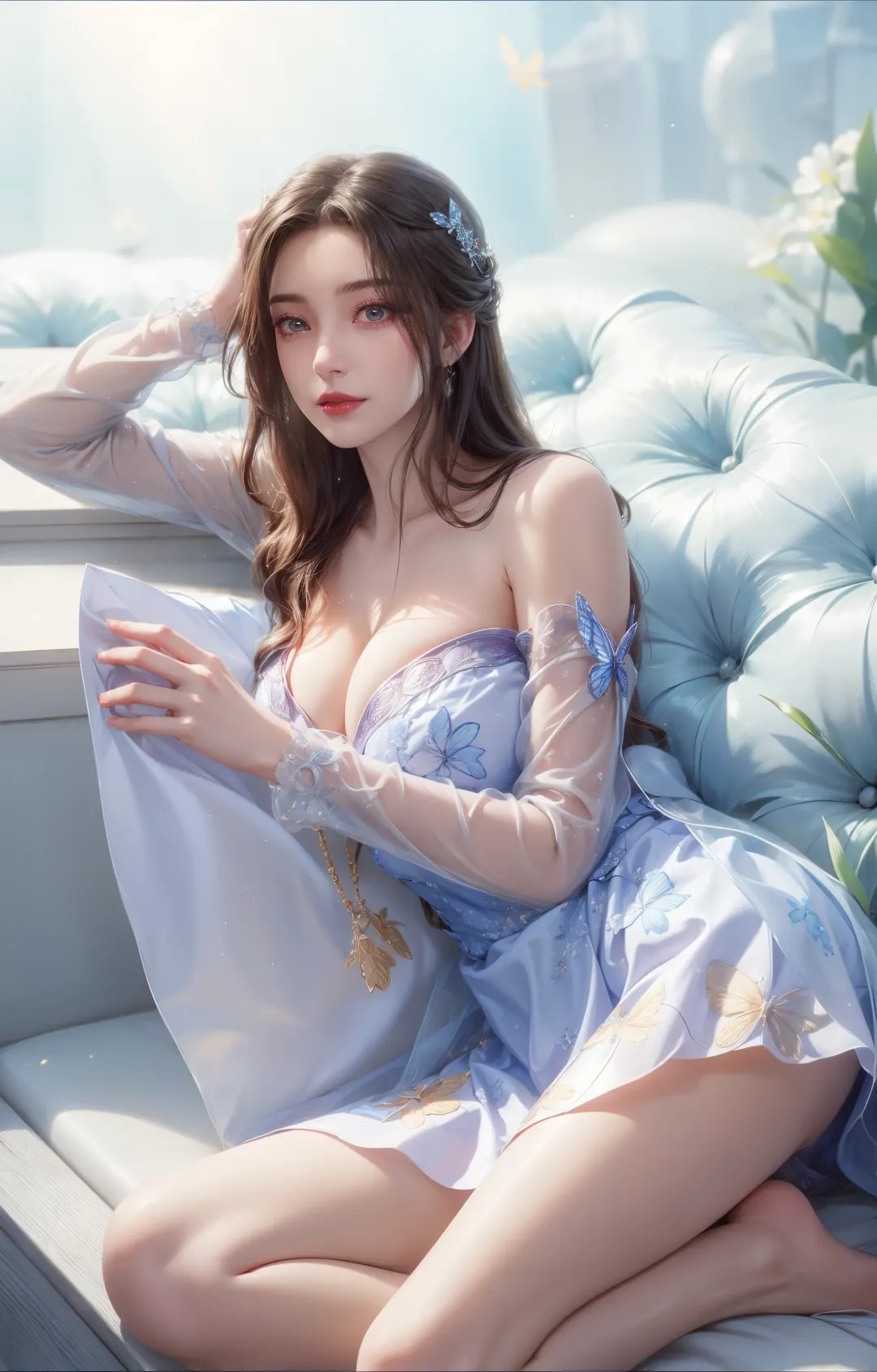 《仙逆》李慕婉角色高清图片 手机壁纸屏保锁屏 国漫修真人物形象图_33