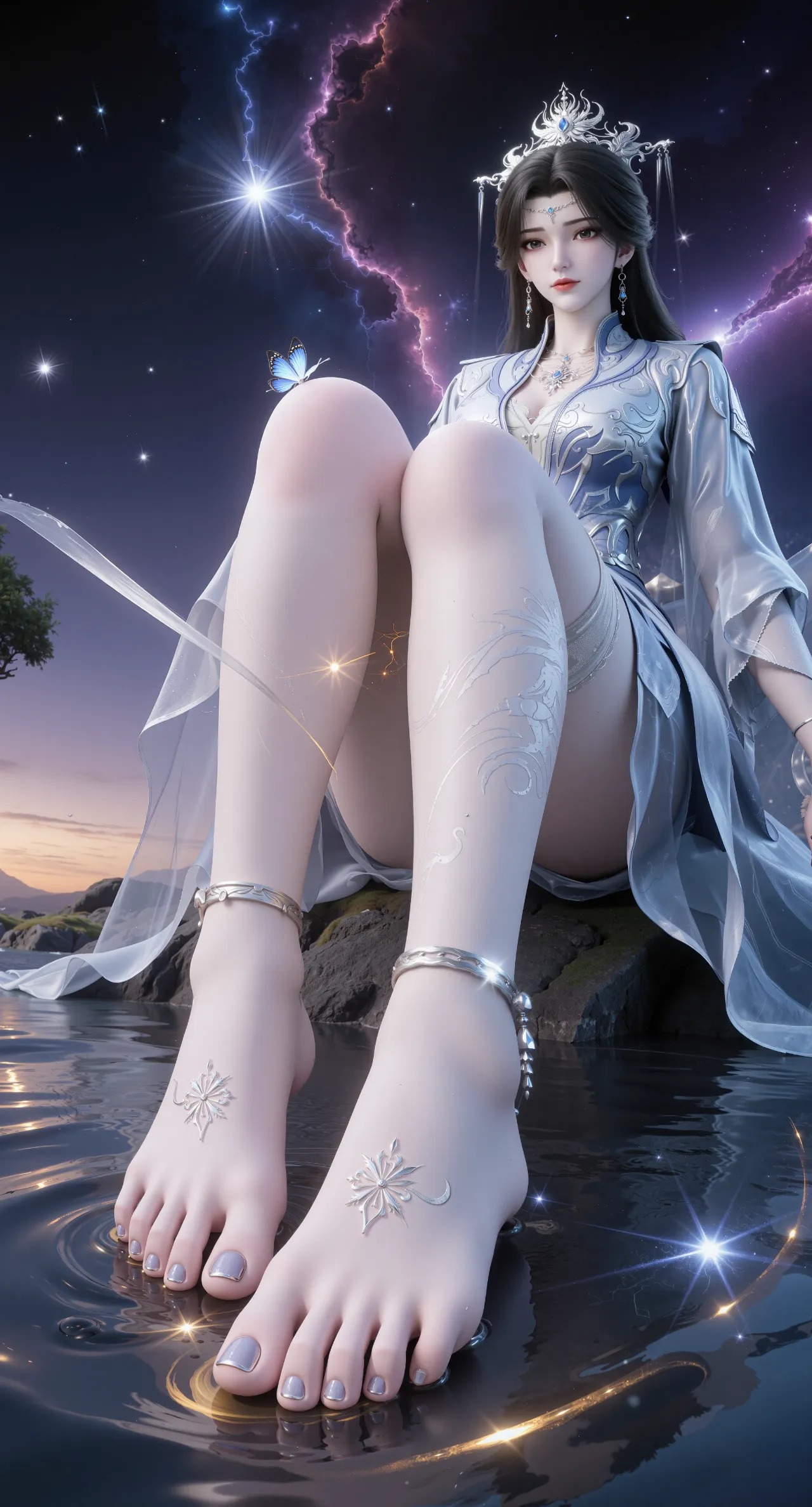 《仙逆》李慕婉角色高清图片 手机壁纸屏保锁屏 国漫修真人物形象图_27