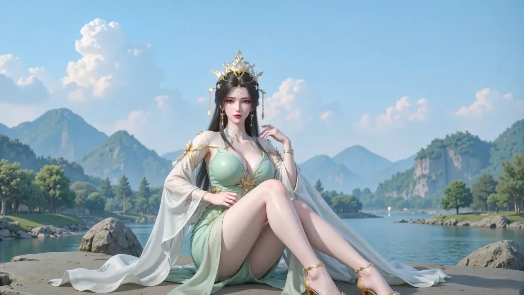 《仙逆》李慕婉角色高清图片 手机壁纸屏保锁屏 国漫修真人物形象图_24