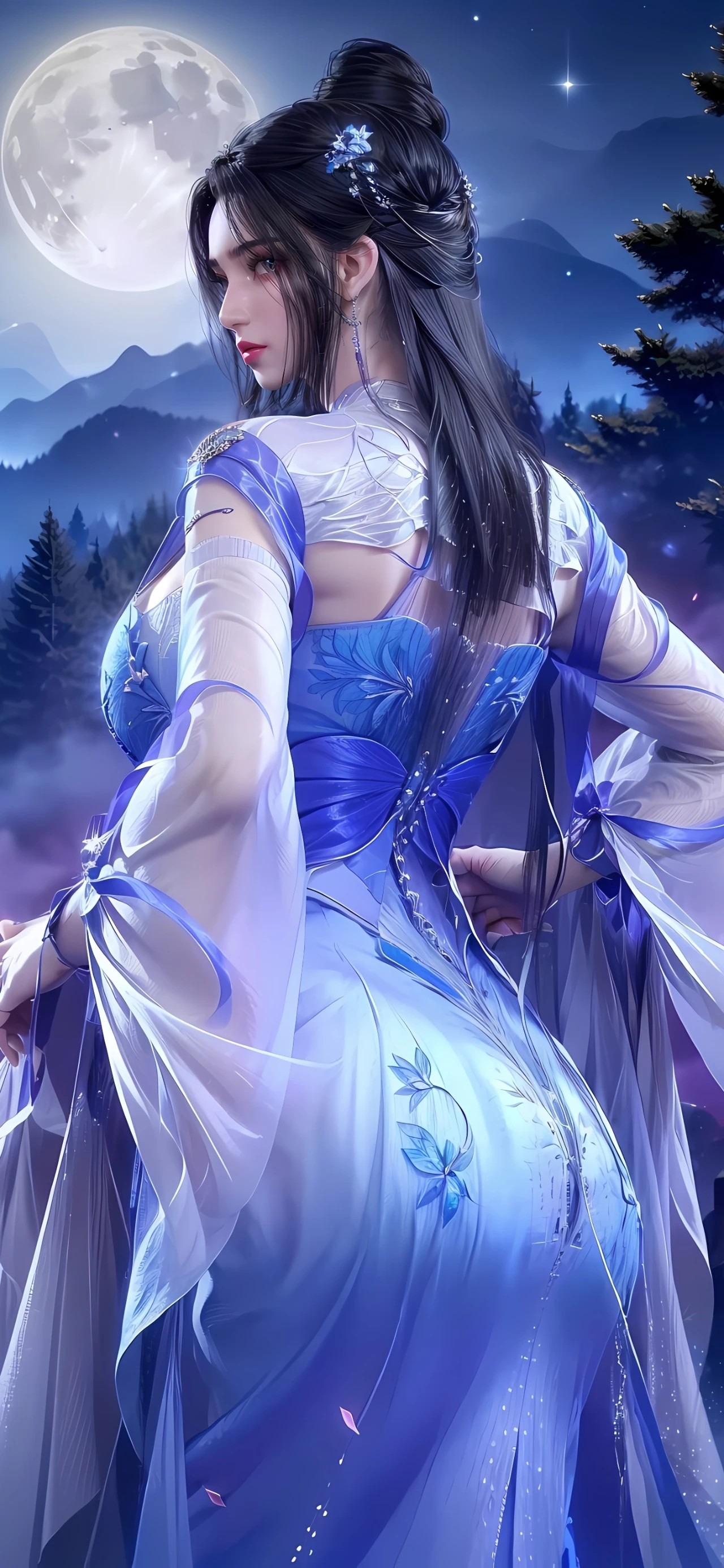 《仙逆》李慕婉角色高清图片 手机壁纸屏保锁屏 国漫修真人物形象图_19