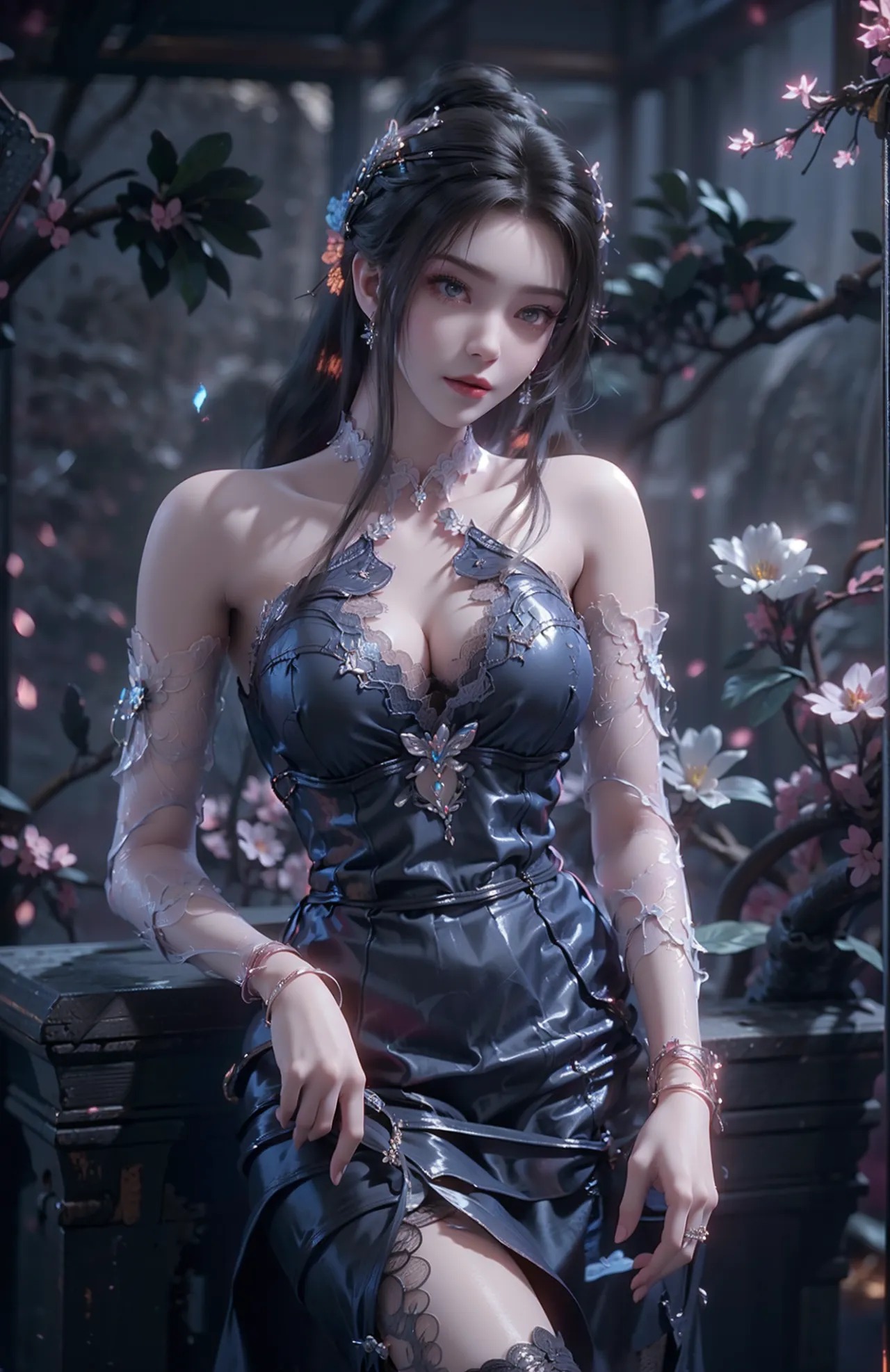 《仙逆》李慕婉角色高清图片 手机壁纸屏保锁屏 国漫修真人物形象图_14