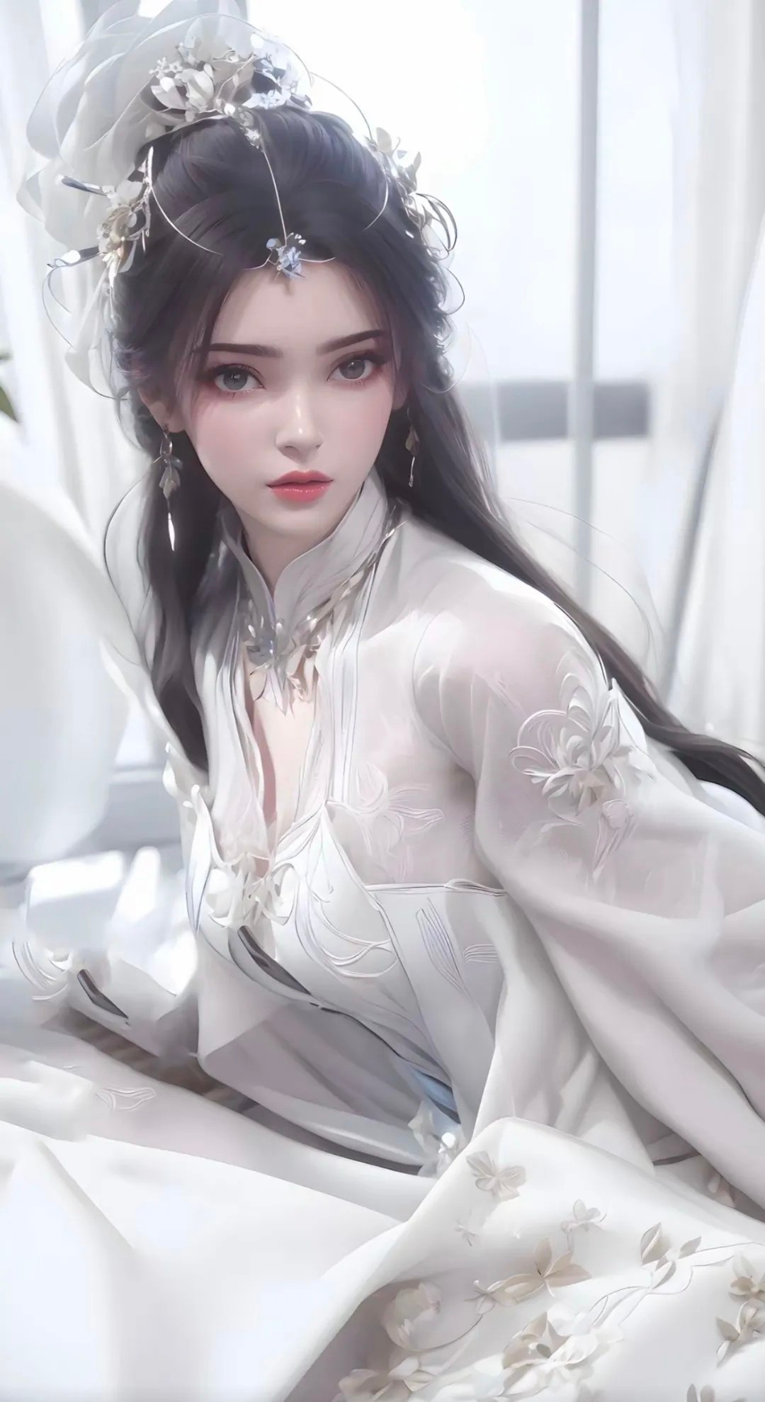 《仙逆》李慕婉角色高清图片 手机壁纸屏保锁屏 国漫修真人物形象图_09