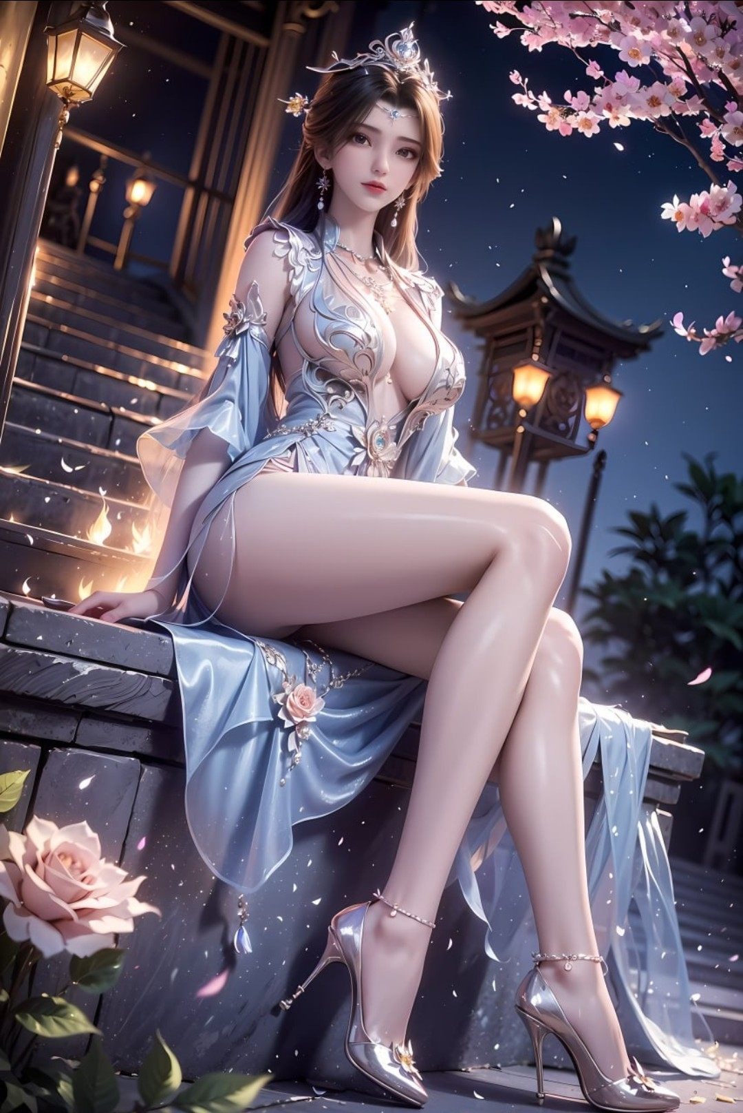 《仙逆》李慕婉角色高清图片 手机壁纸屏保锁屏 国漫修真人物形象图_03