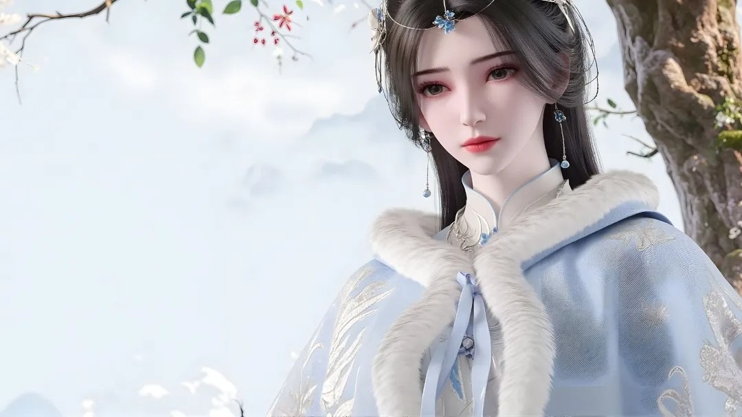 《仙逆》李慕婉角色高清图片 手机壁纸屏保锁屏 国漫修真人物形象图_02