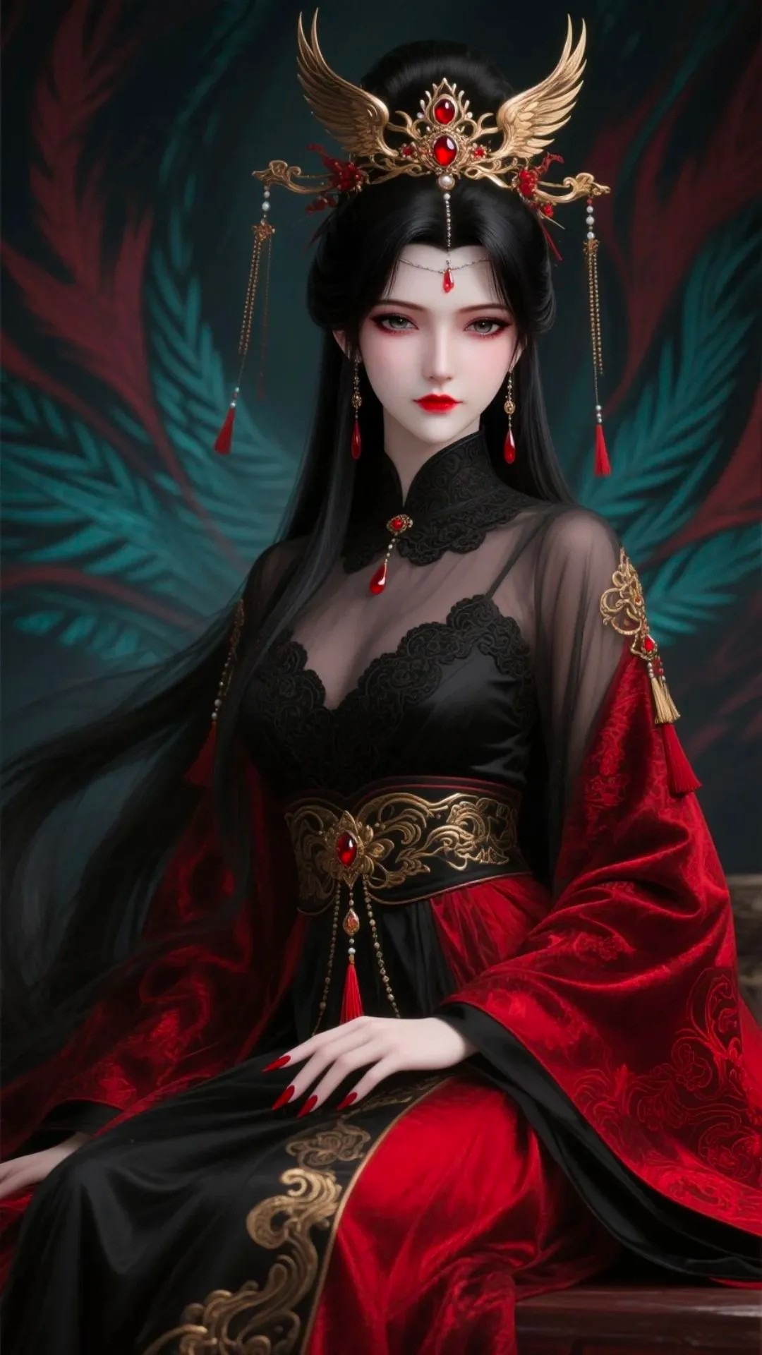 《仙逆》柳眉角色高清图片 手机壁纸屏保锁屏 国漫修真人物形象图_23