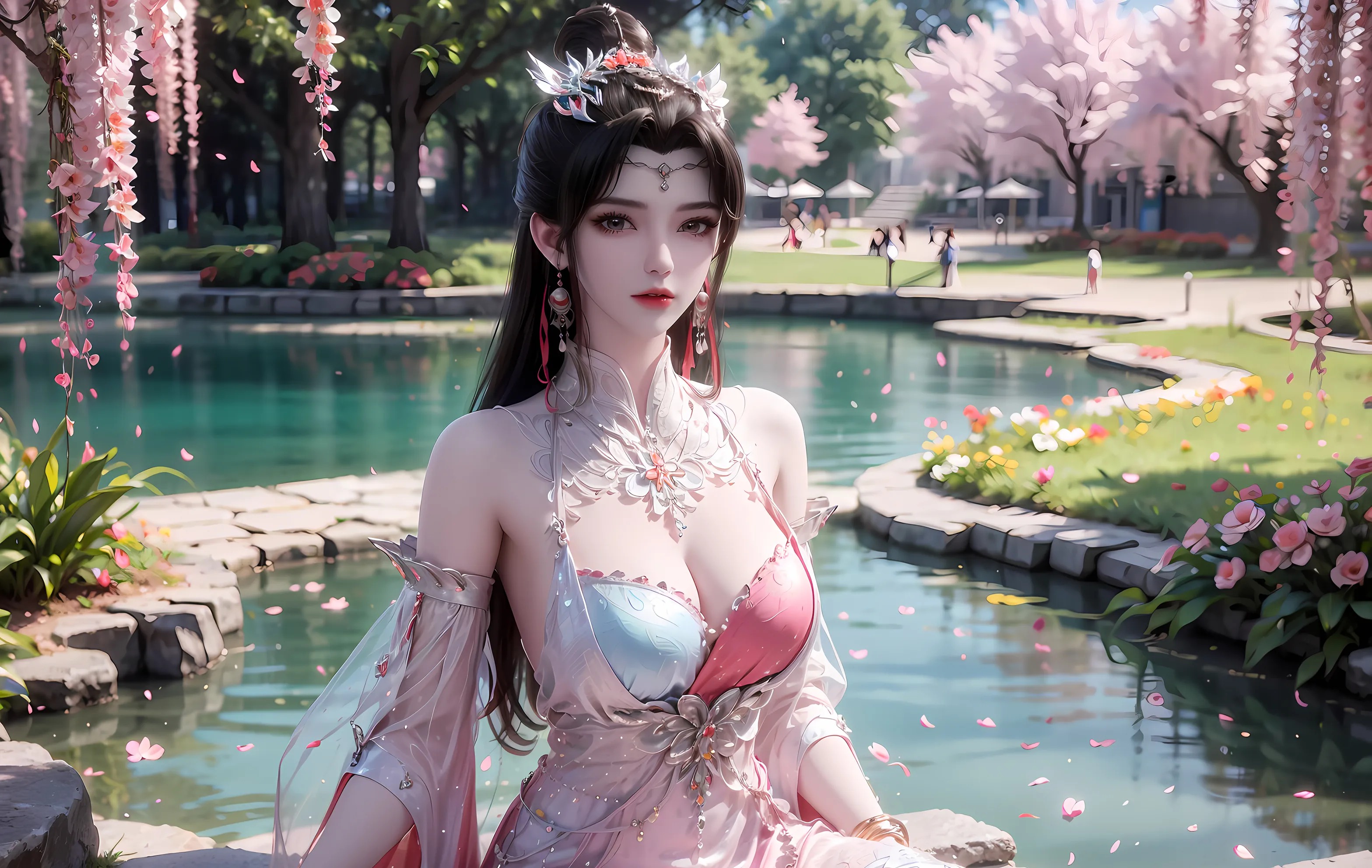 《仙逆》柳眉角色高清图片 手机壁纸屏保锁屏 国漫修真人物形象图_22