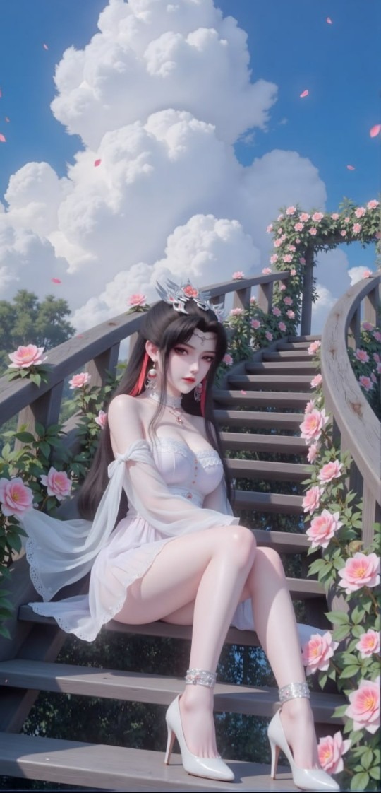 《仙逆》柳眉角色高清图片 手机壁纸屏保锁屏 国漫修真人物形象图_20