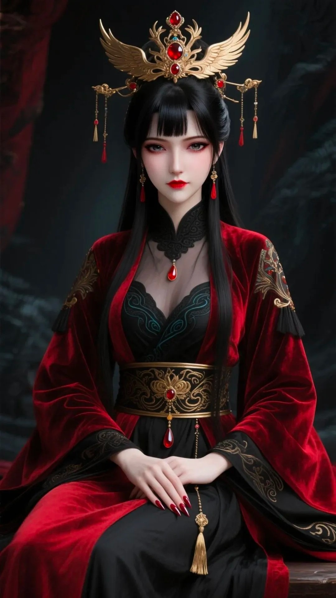 《仙逆》柳眉角色高清图片 手机壁纸屏保锁屏 国漫修真人物形象图_18