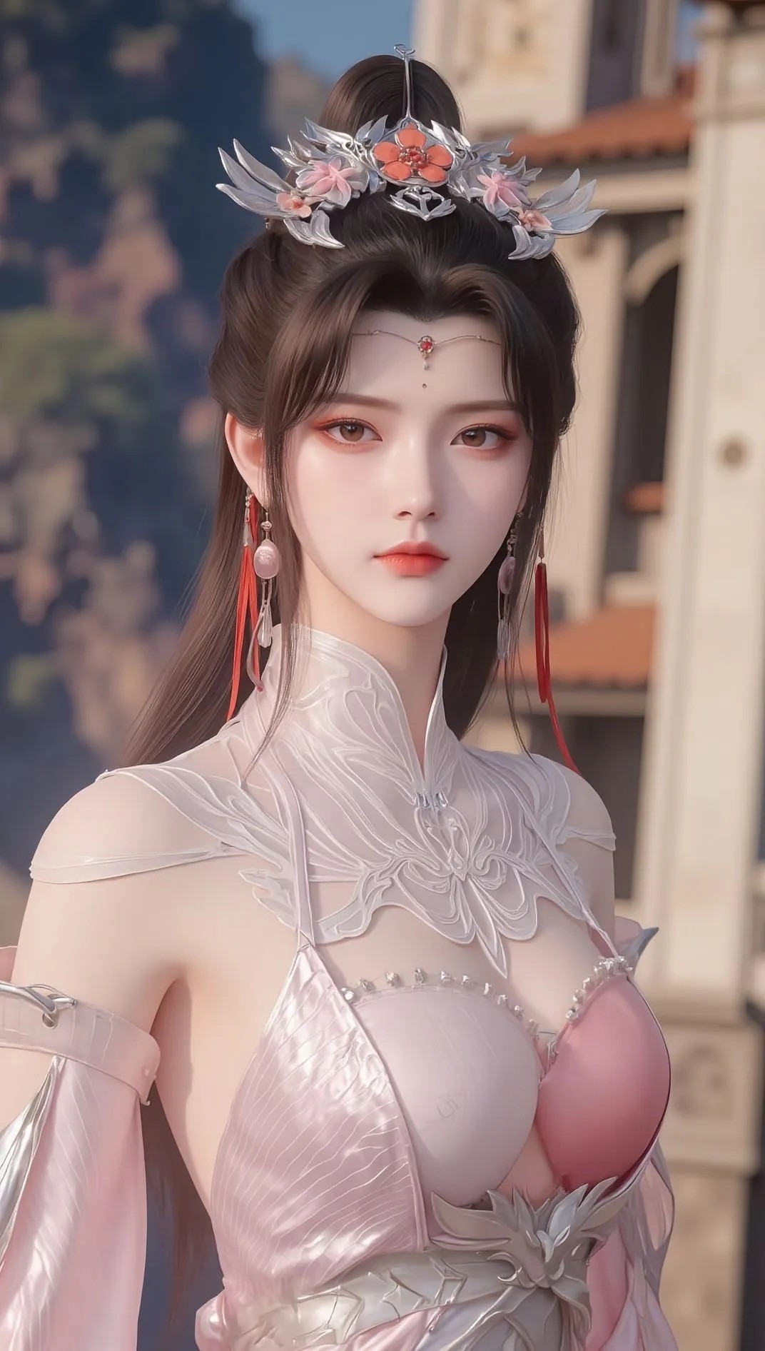 《仙逆》柳眉角色高清图片 手机壁纸屏保锁屏 国漫修真人物形象图_16