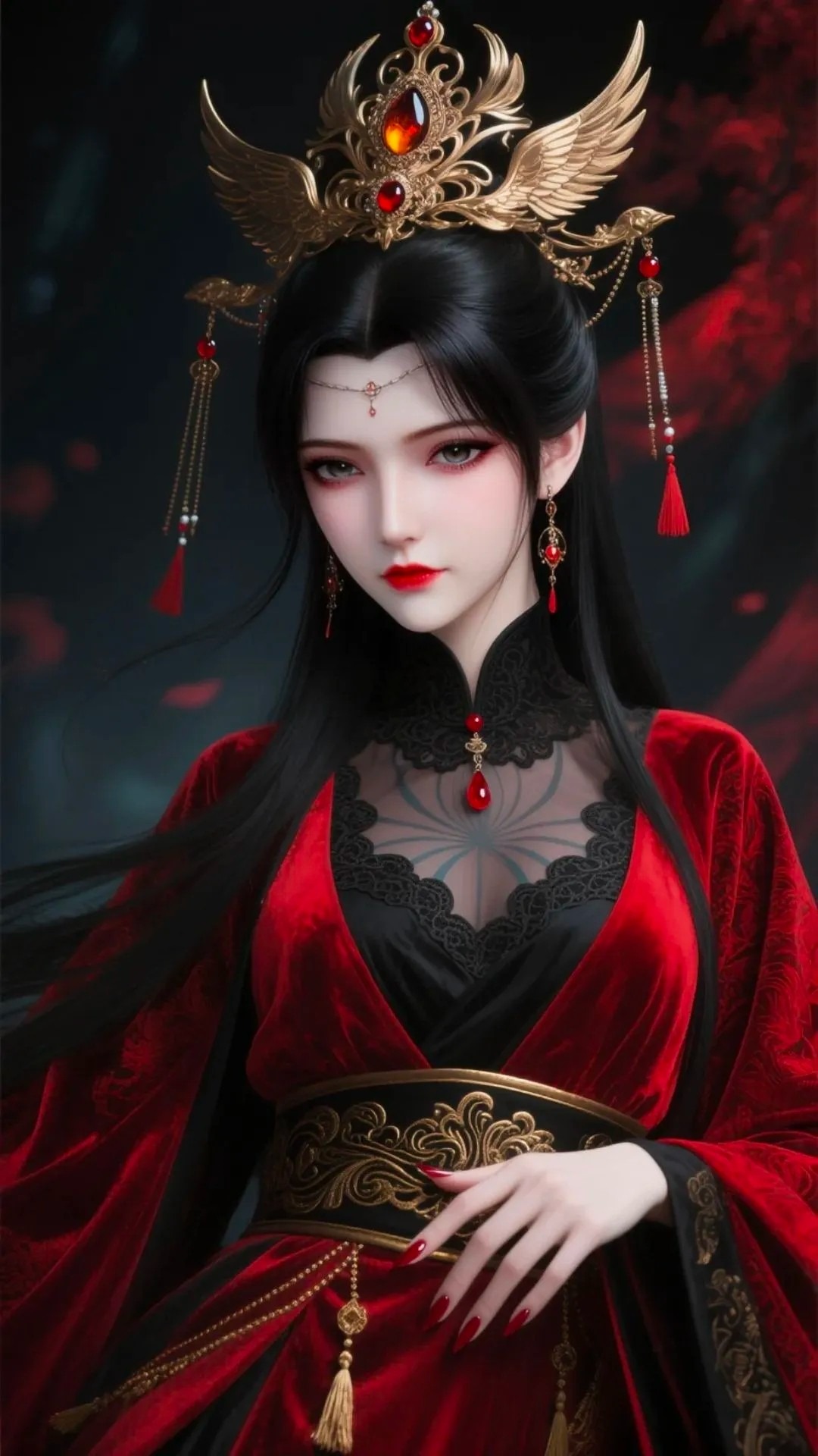 《仙逆》柳眉角色高清图片 手机壁纸屏保锁屏 国漫修真人物形象图_15